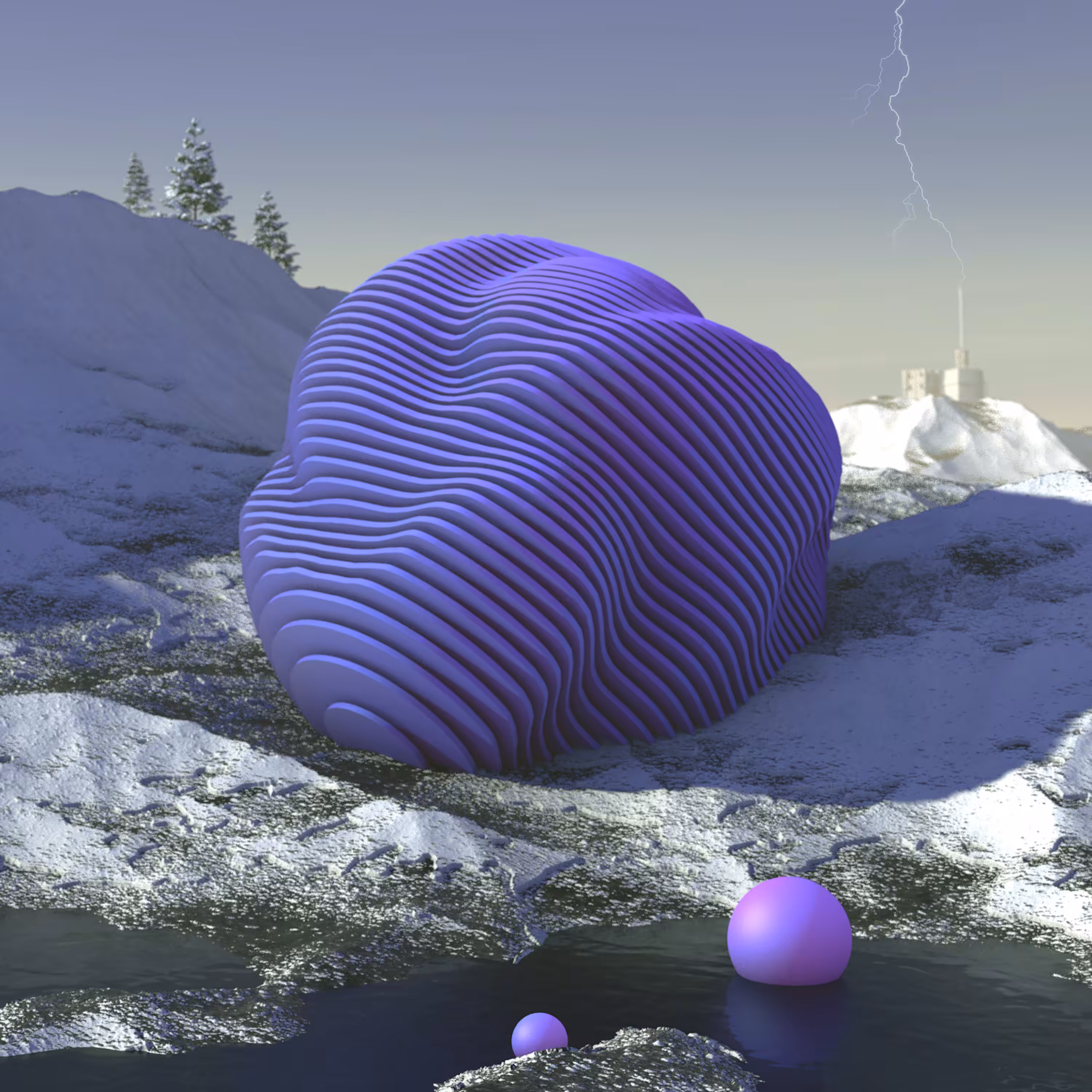 Cold and Purple