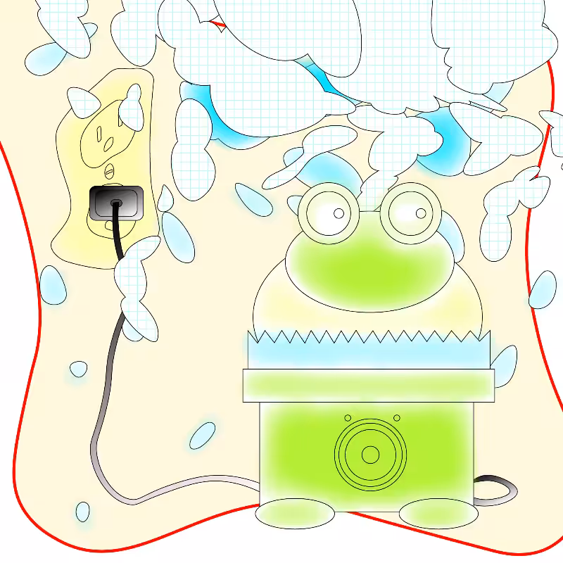 Frog Humidifier #67