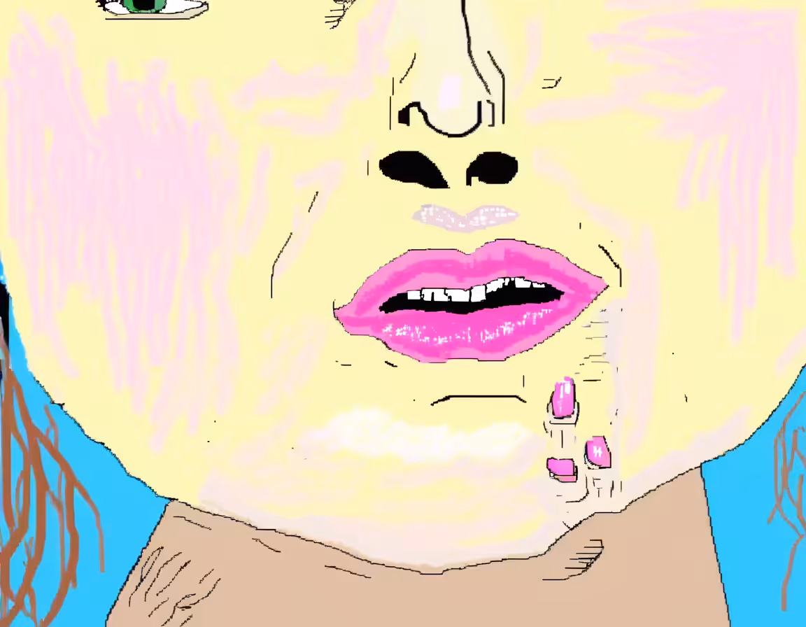 Glossy Gale, nail technician