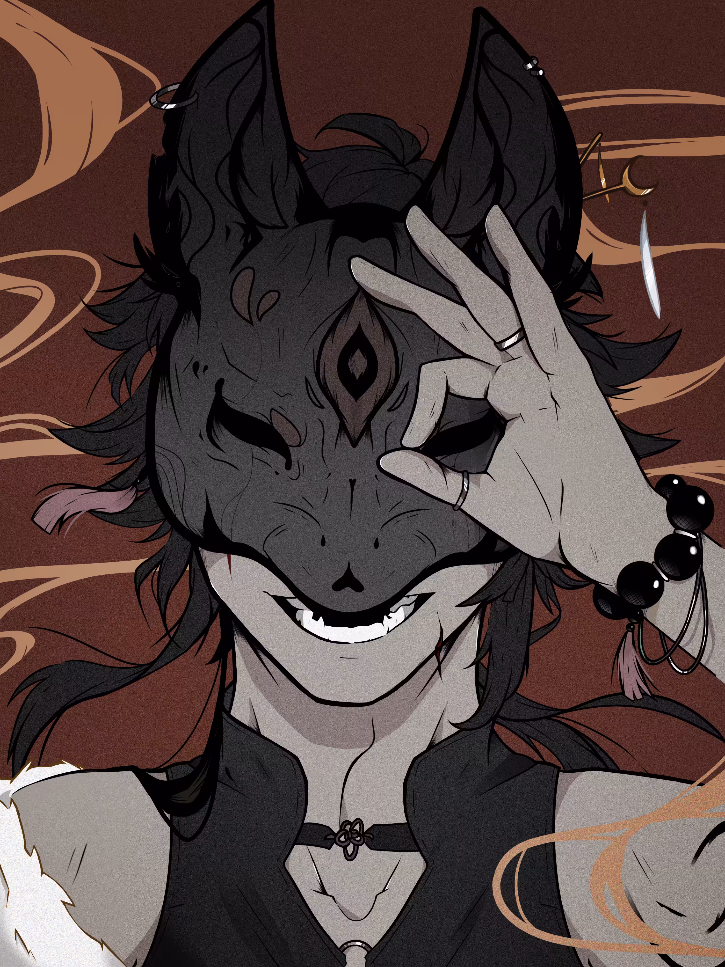 ・ﾟ The Demon Behind The Mask ・ﾟ