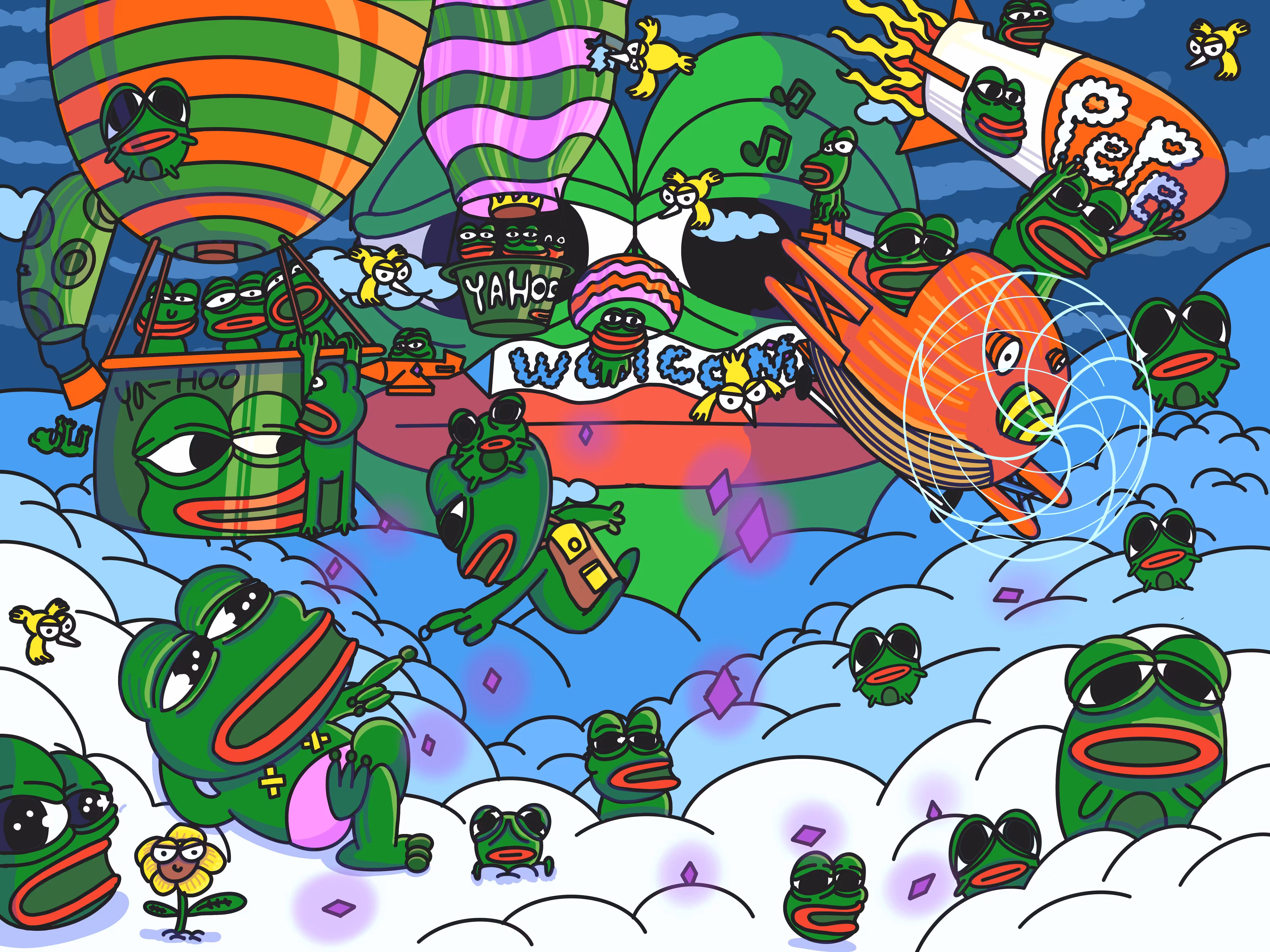 pepe community on tour