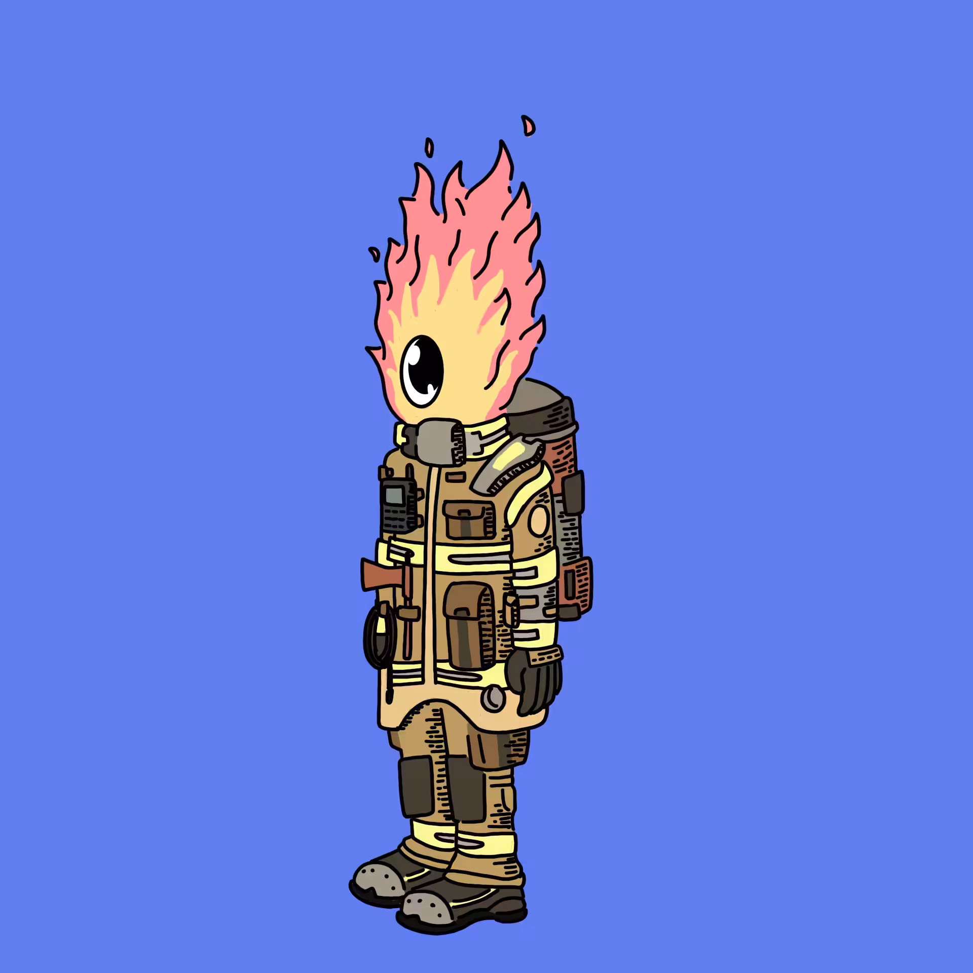 One eyed guys: Firefighter OEG