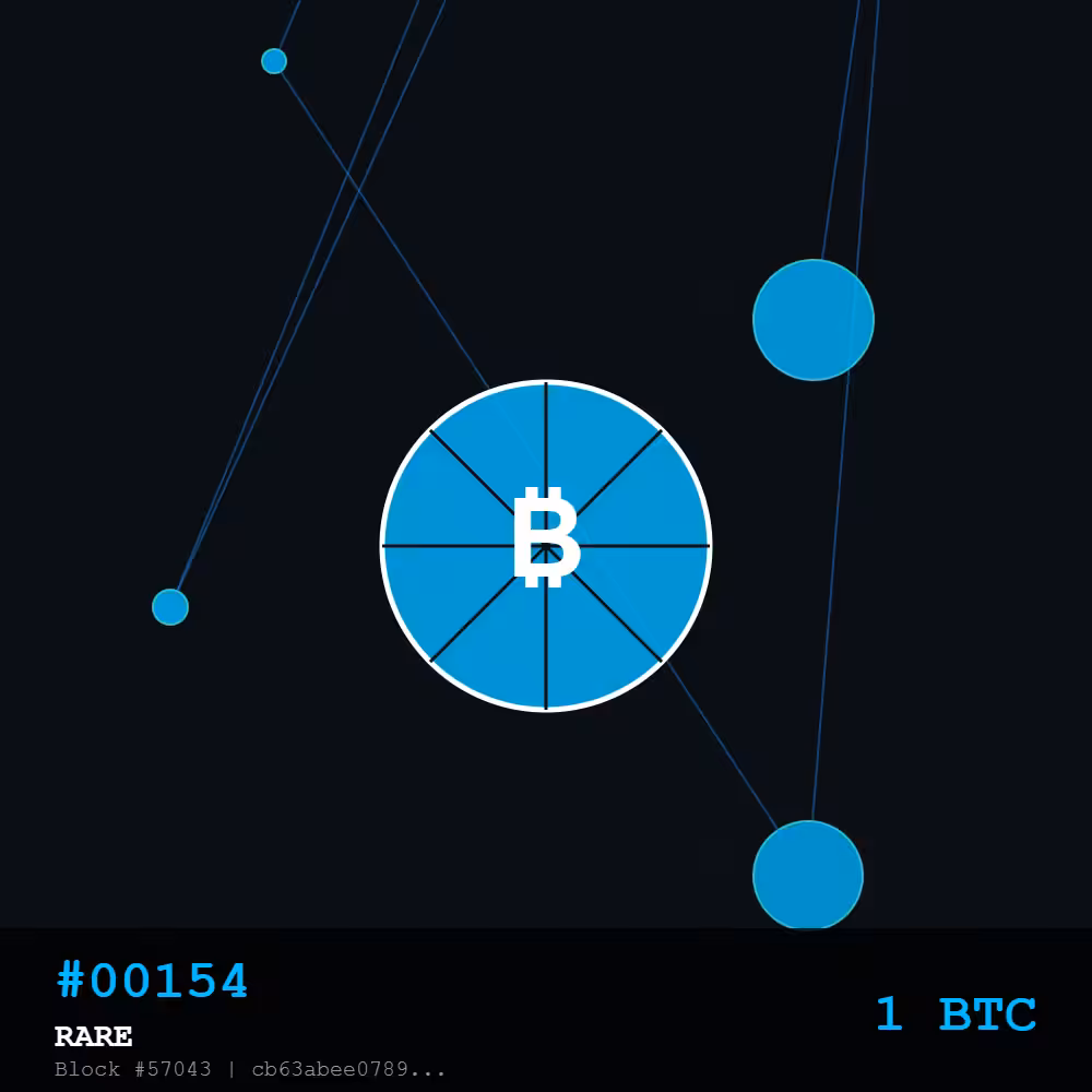 🍕Bitcoin Pizza Genesis: 10K — RARE Edition #00154 | The Day Bitcoin Bought Pizza