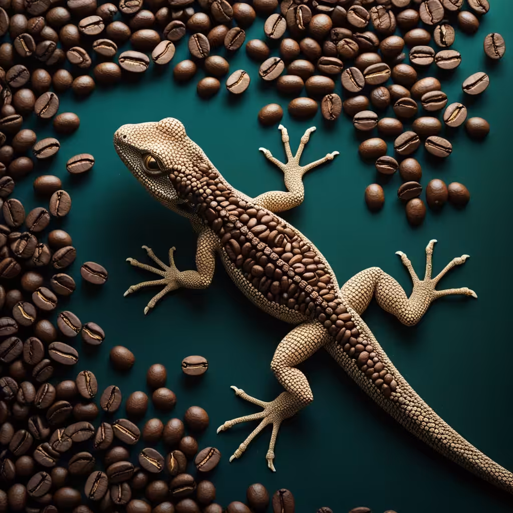 Coffee Lizard 001