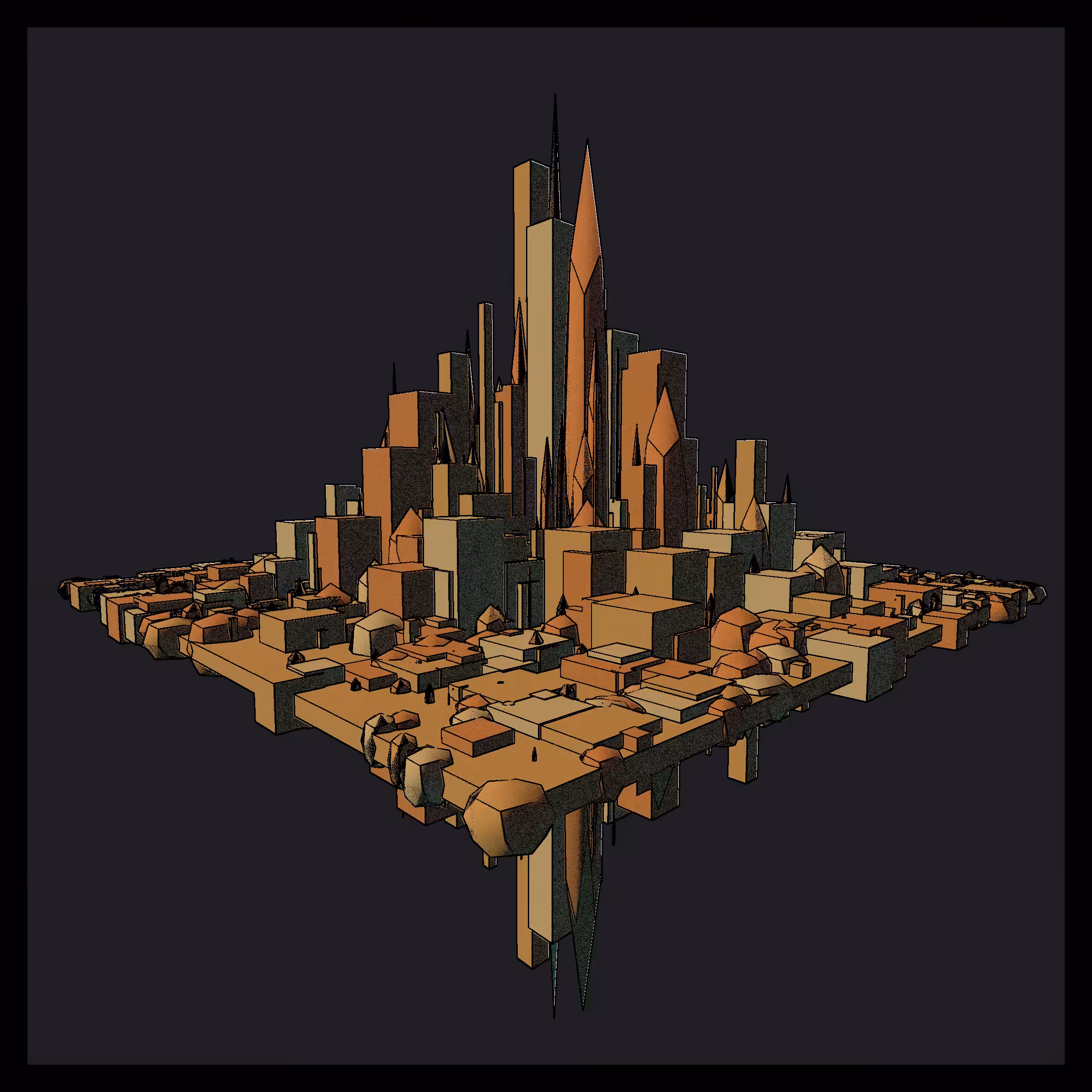 Crystal forest #47