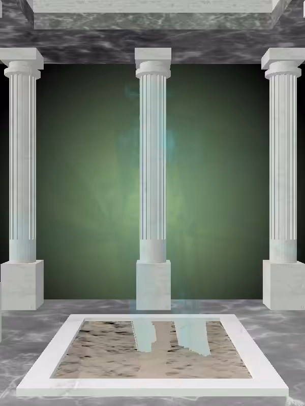 HeavenComputer: The Fading Plotting Minty Green Woman #4641