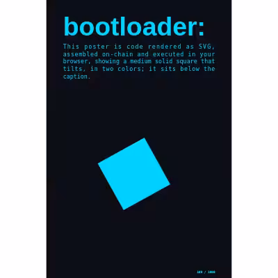 bootloader: selfie #109