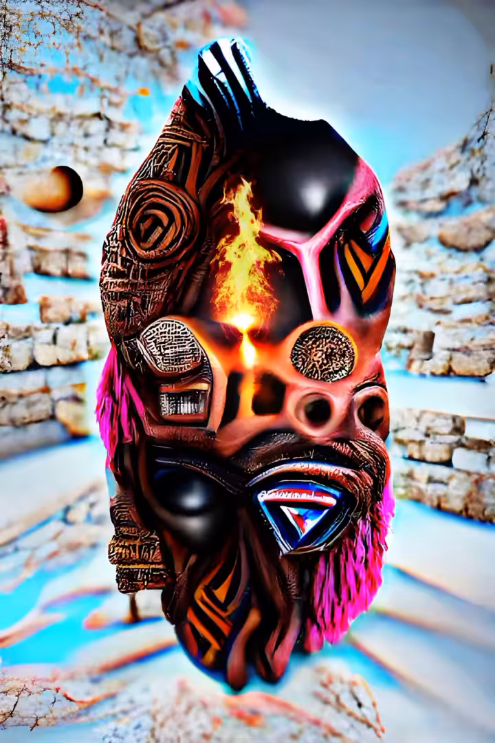 Taliba Tribal Mask