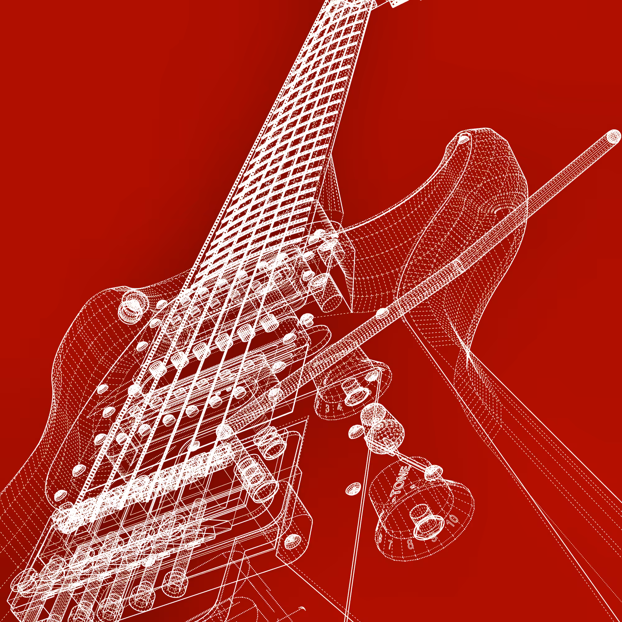 guitar blueprint.