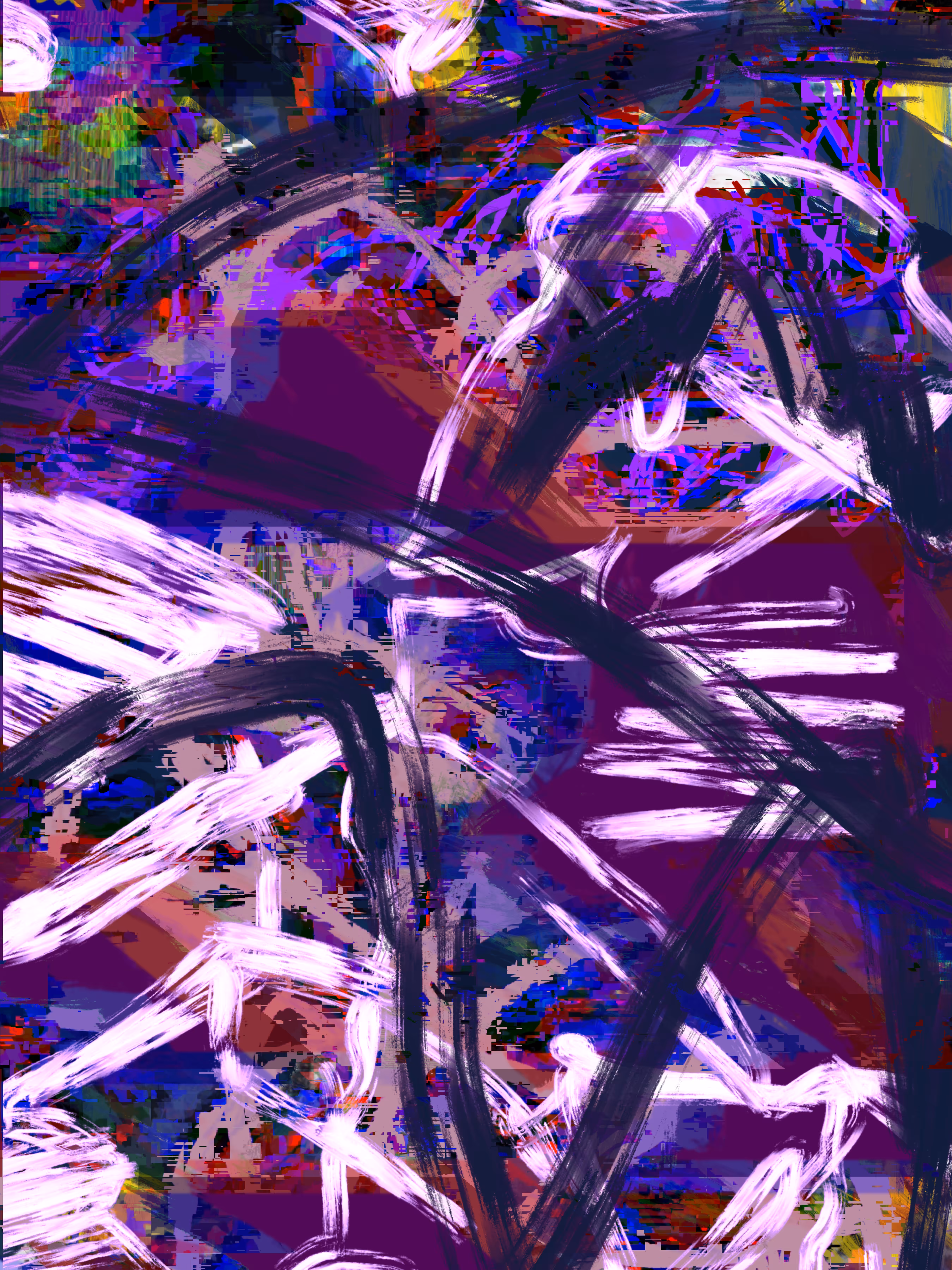 Galactic Collision.