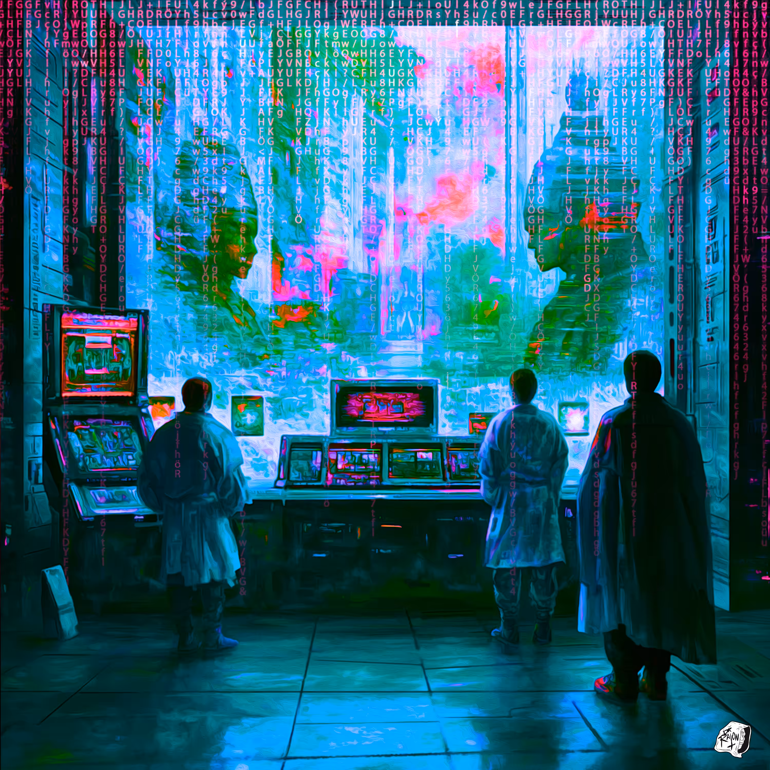 ACID ART: 🧿 Año 2 / 🛸 Día 129 - L0s d10ses N0s v1g1lan