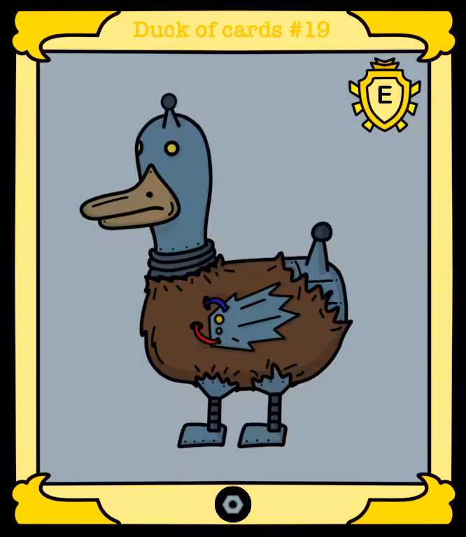Duck of cards #19