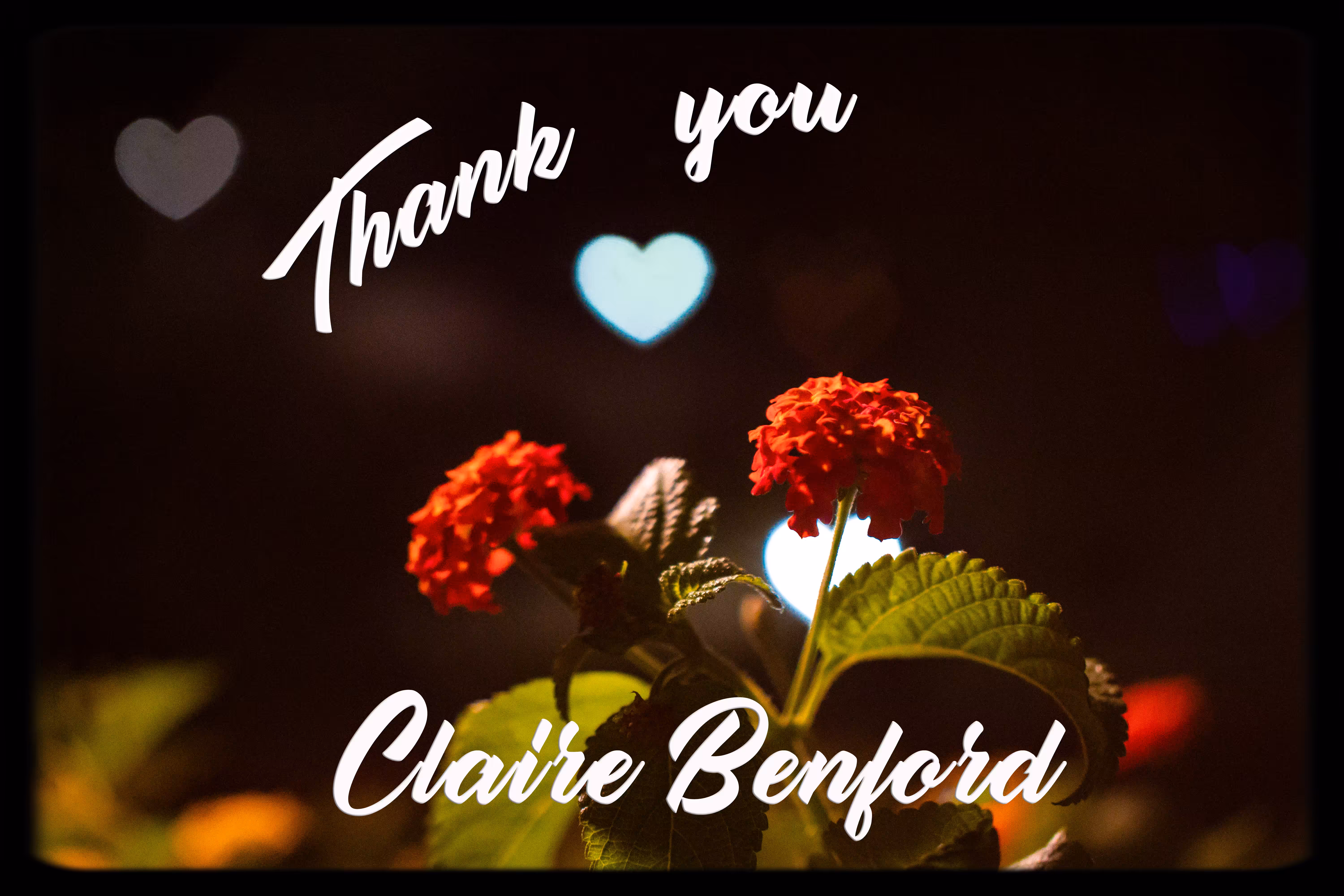 Thank You Claire Benford