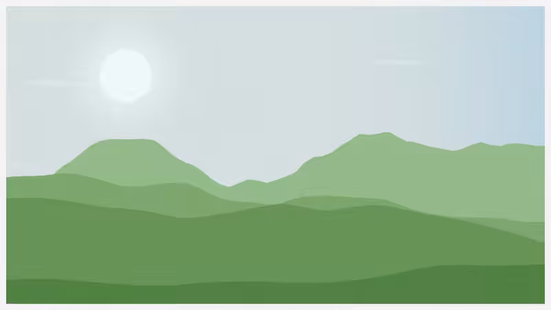 The Valley • Landscape study #43