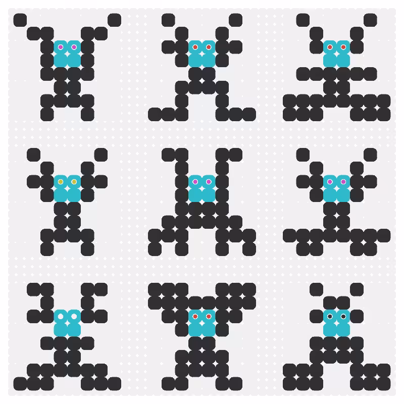 8x8 Pixel Creatures #181