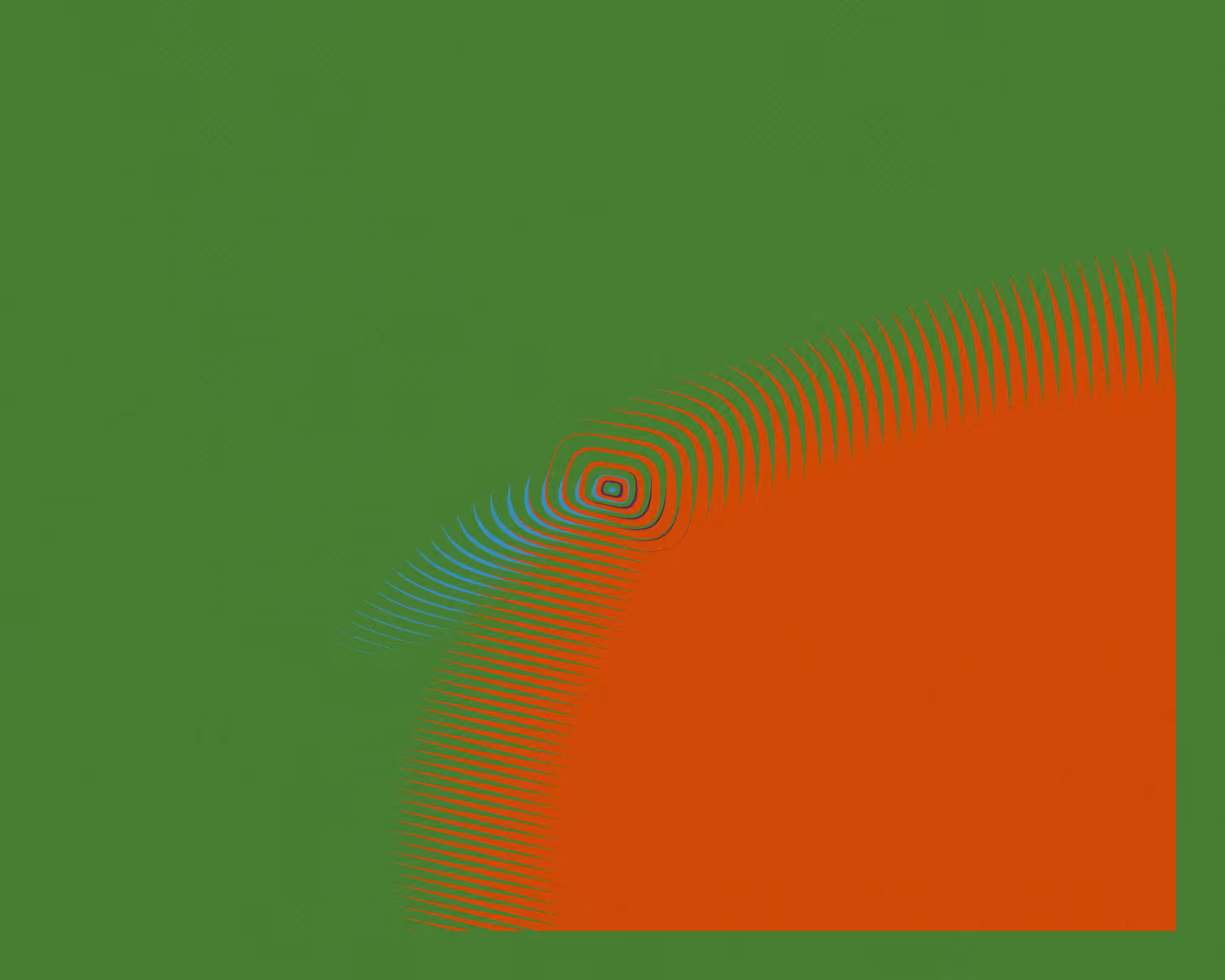 Alternating bands of color #3