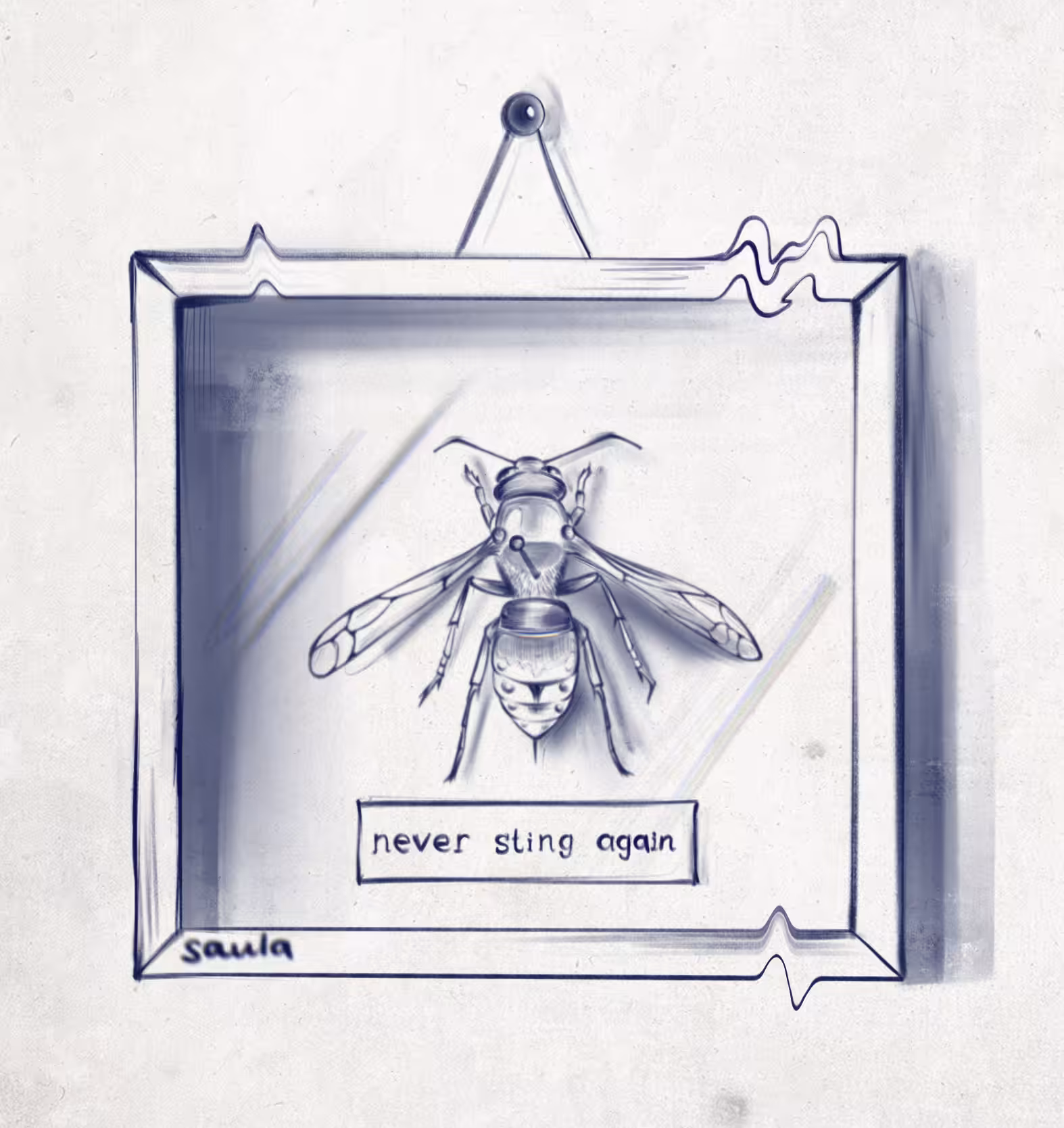 Never sting again