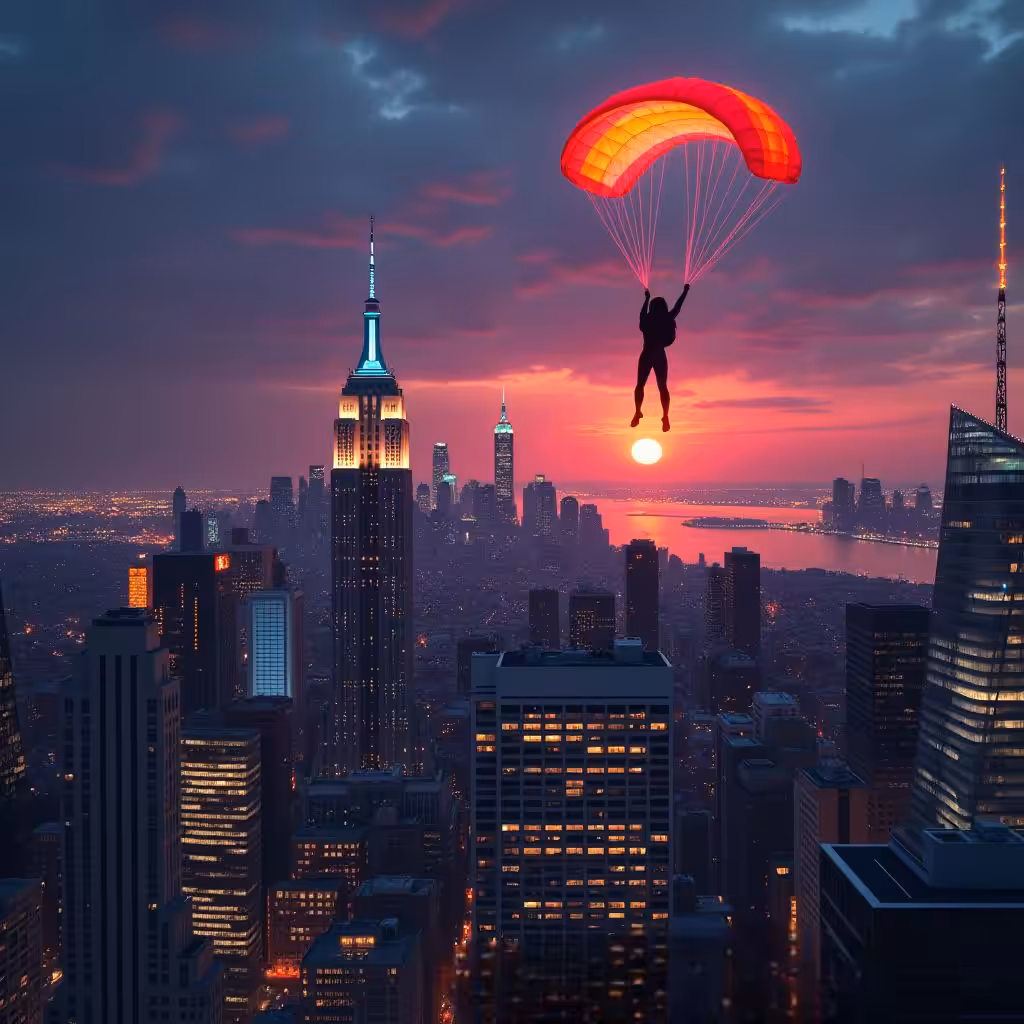 A High_Flying NYC Landing 🗽🪂