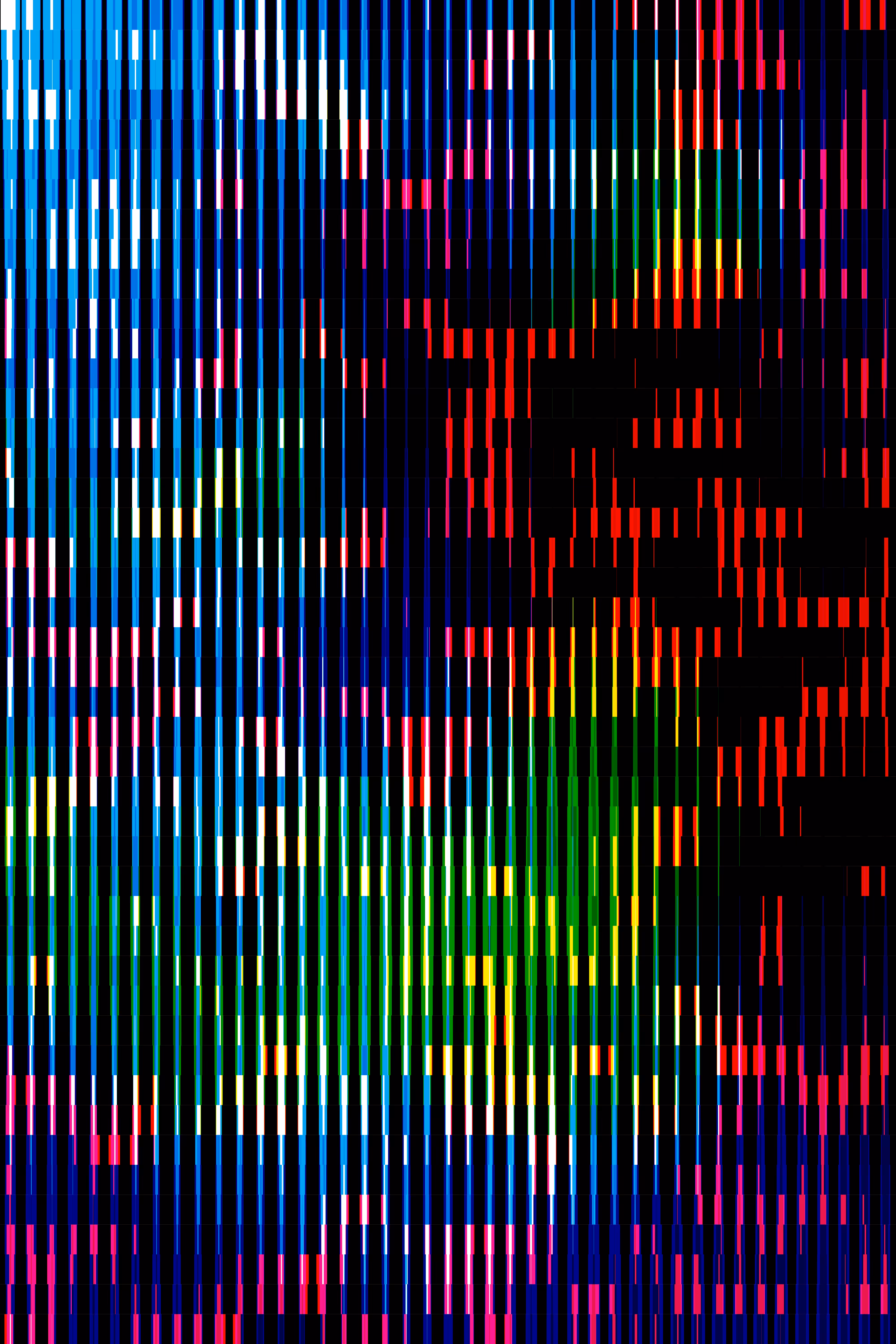 Three lines. Three Colours #8