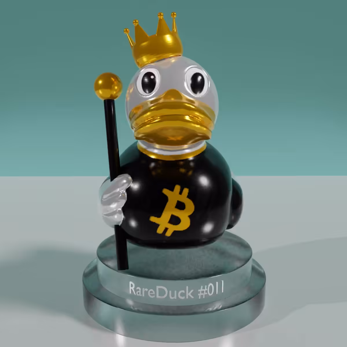 RareDuck #011 - Bitcoin King