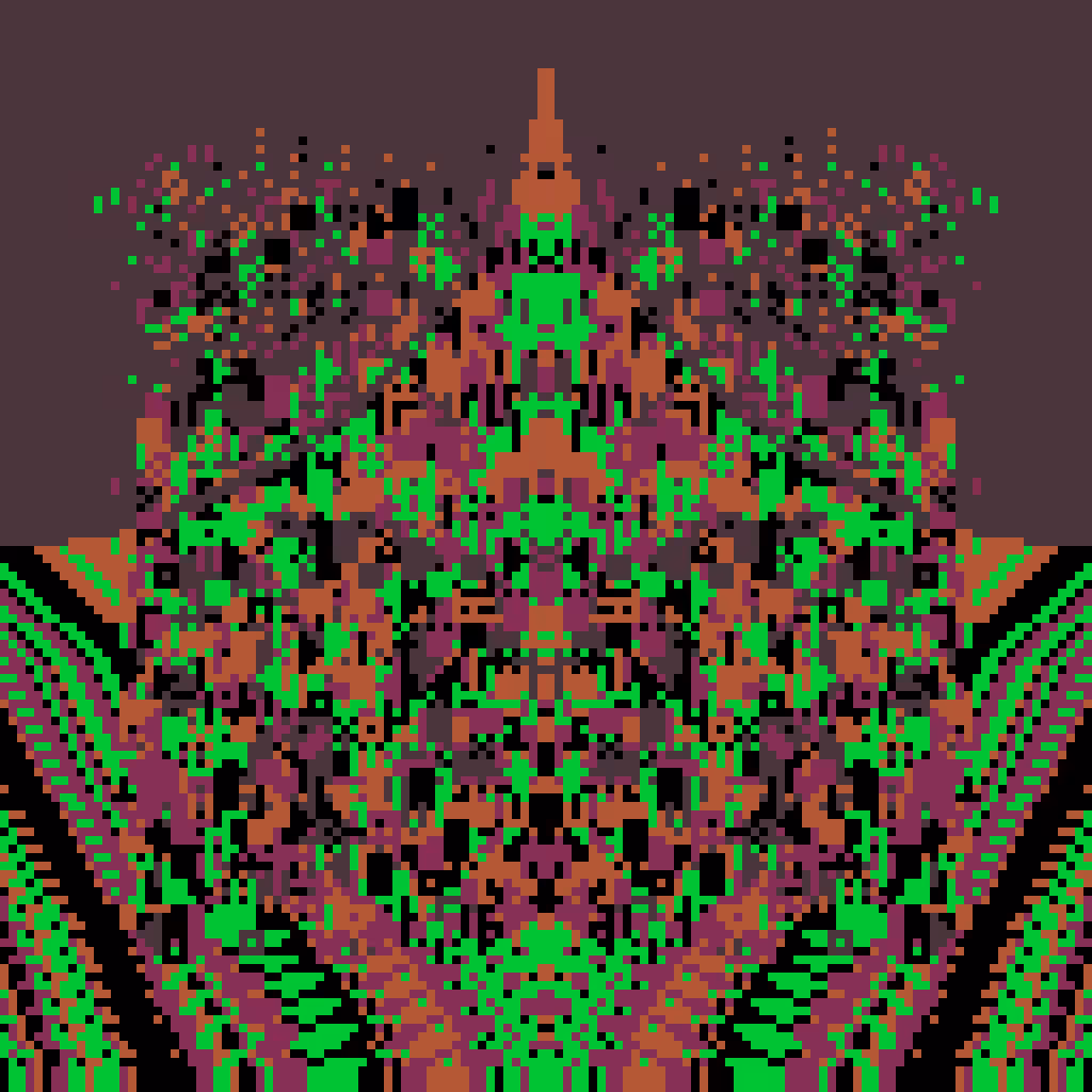 Ideocartogrpahy: Hyperspectral Temples #4
