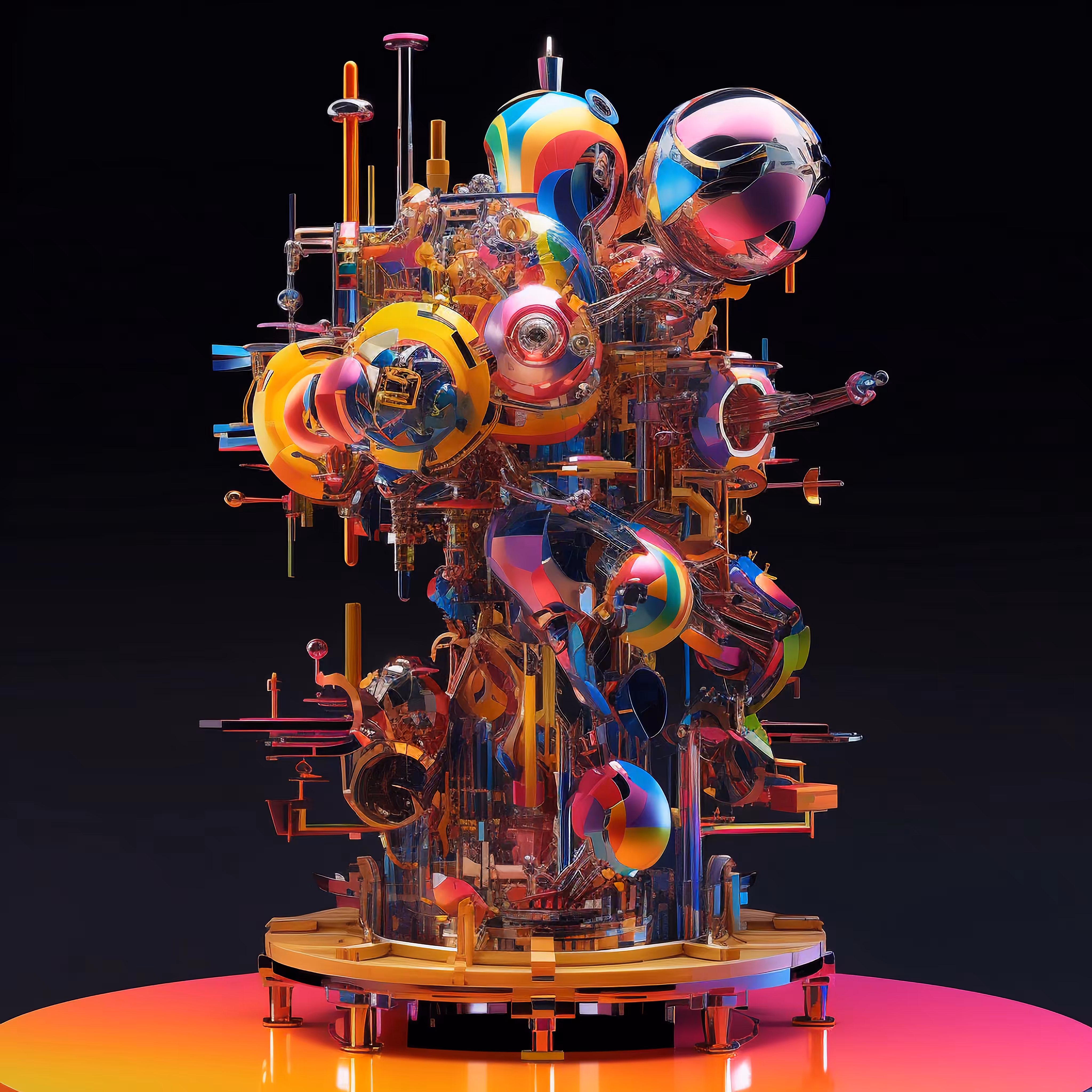 Synthetic Metamorphosis: Chromatic Transcendence