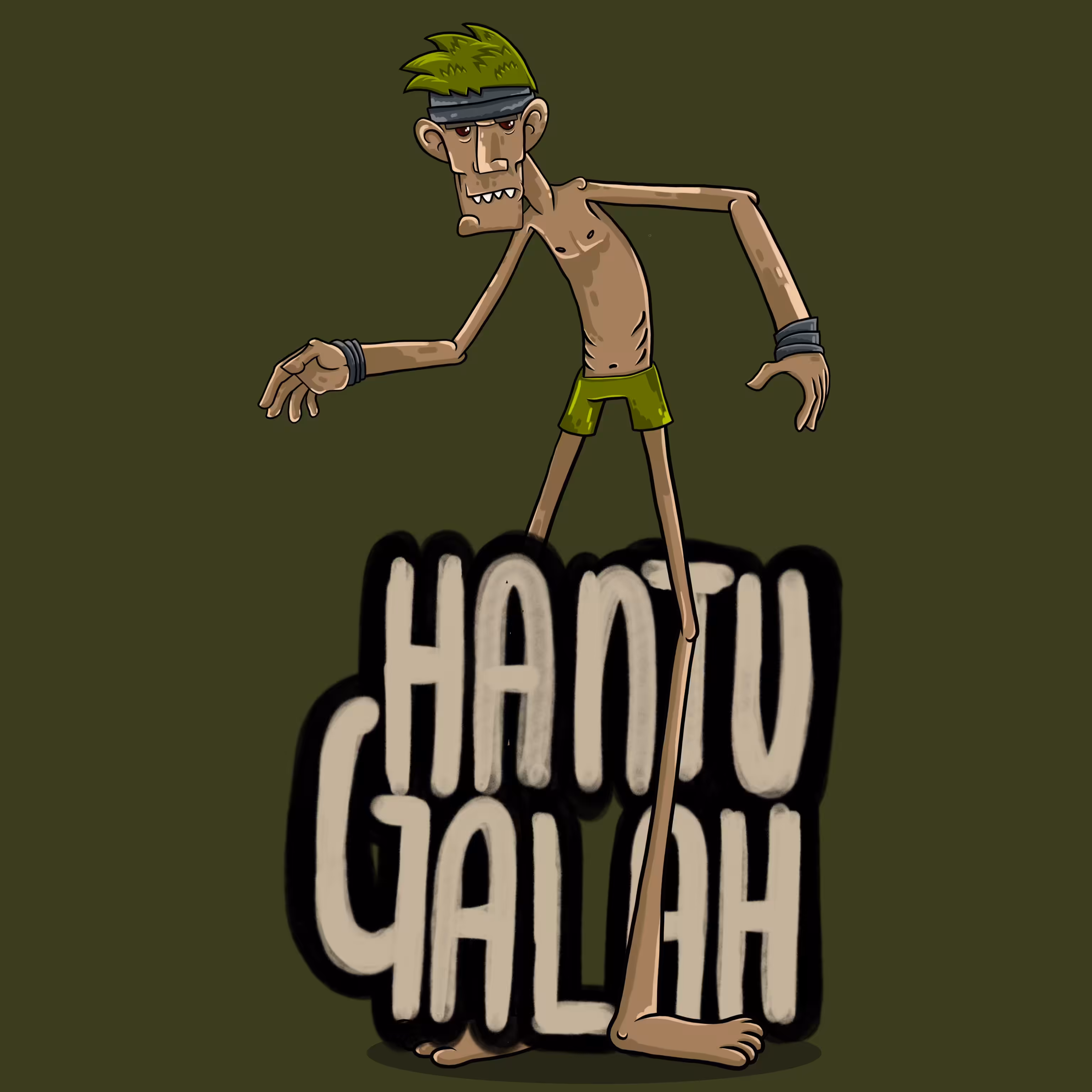 Hantu Series: Lah The Hantu Galah