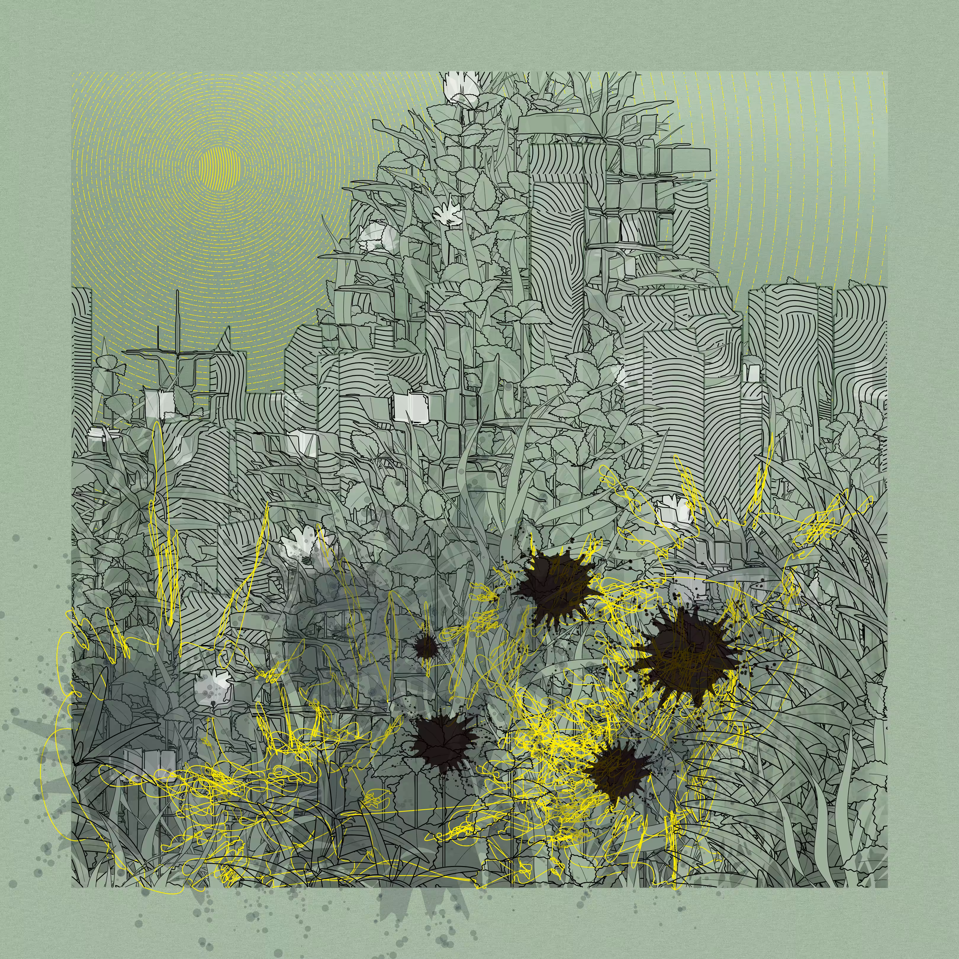 Landscape with Carbon Capture #1288