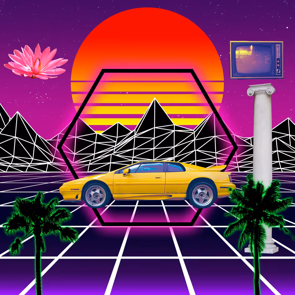 S Y N T H W A V E Nightlife Generator #40