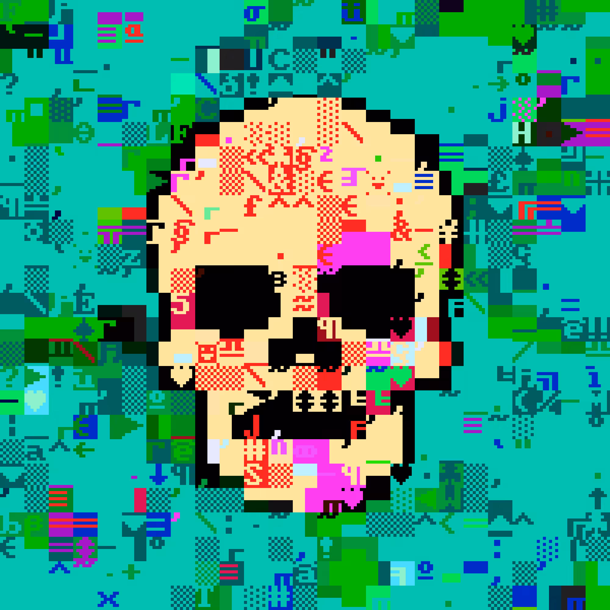 DOS Skull 0433