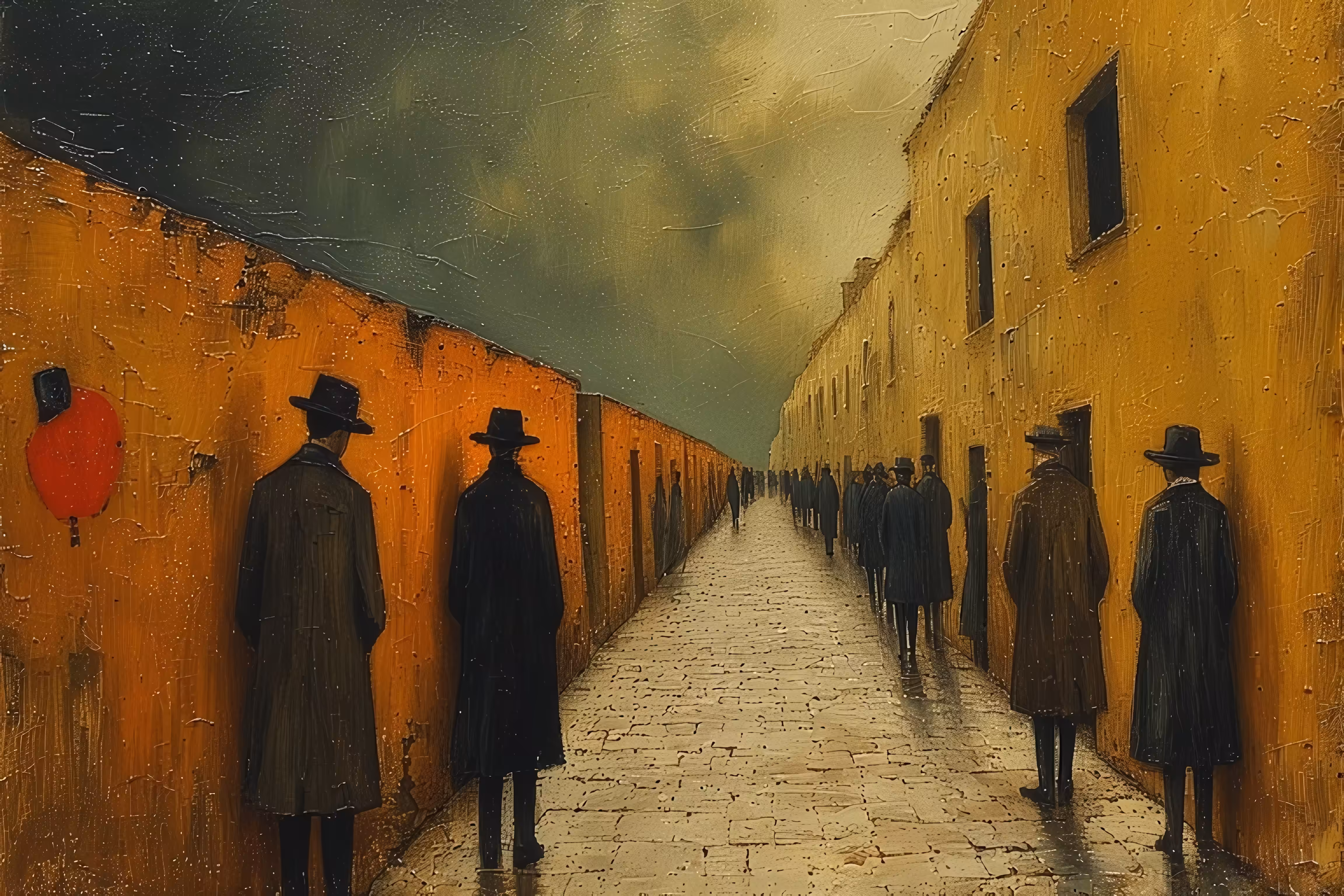 365 Brushstrokes of the Future: The Silent Corridor