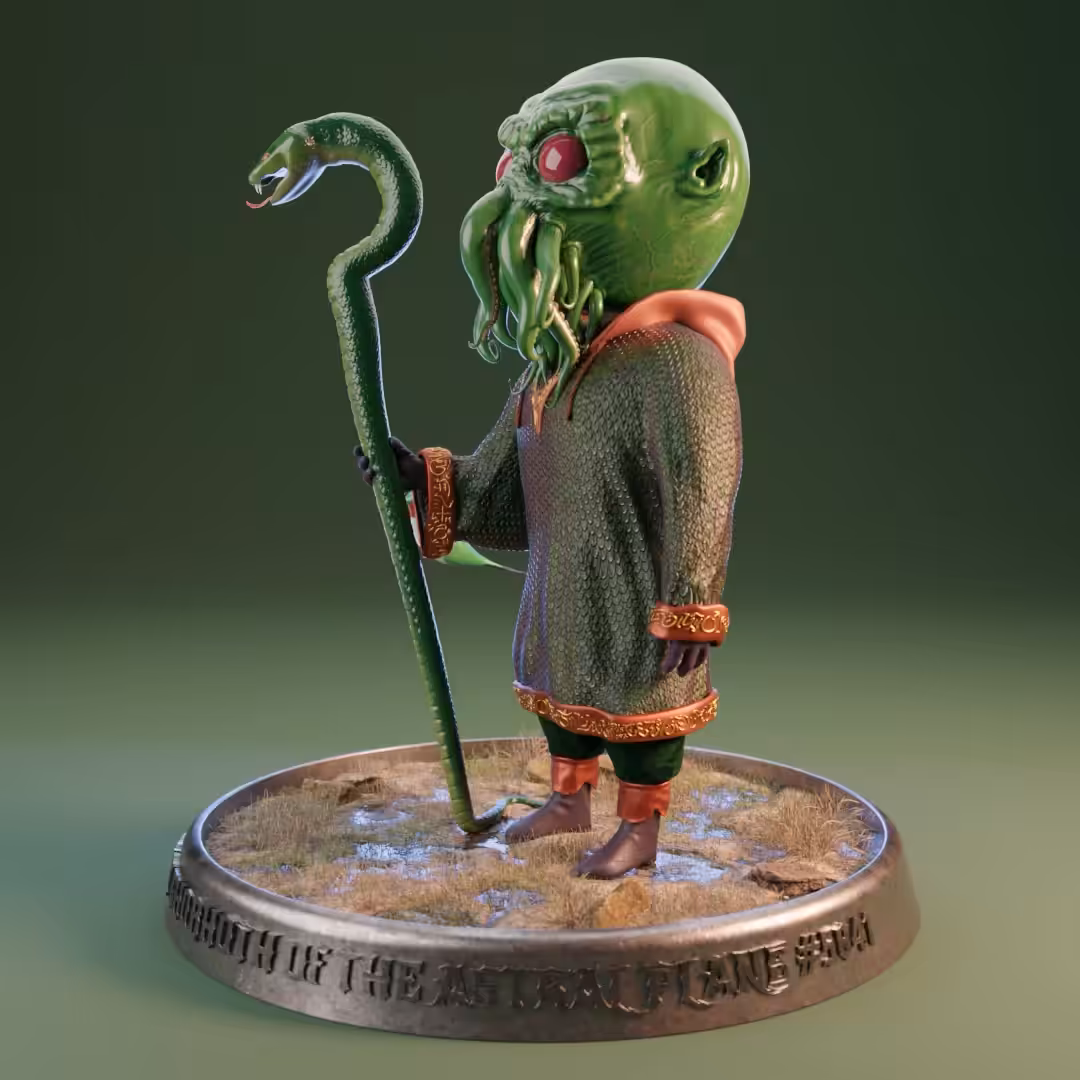 Diabolist Ghorhoth of the Astral Plane (3D Version)