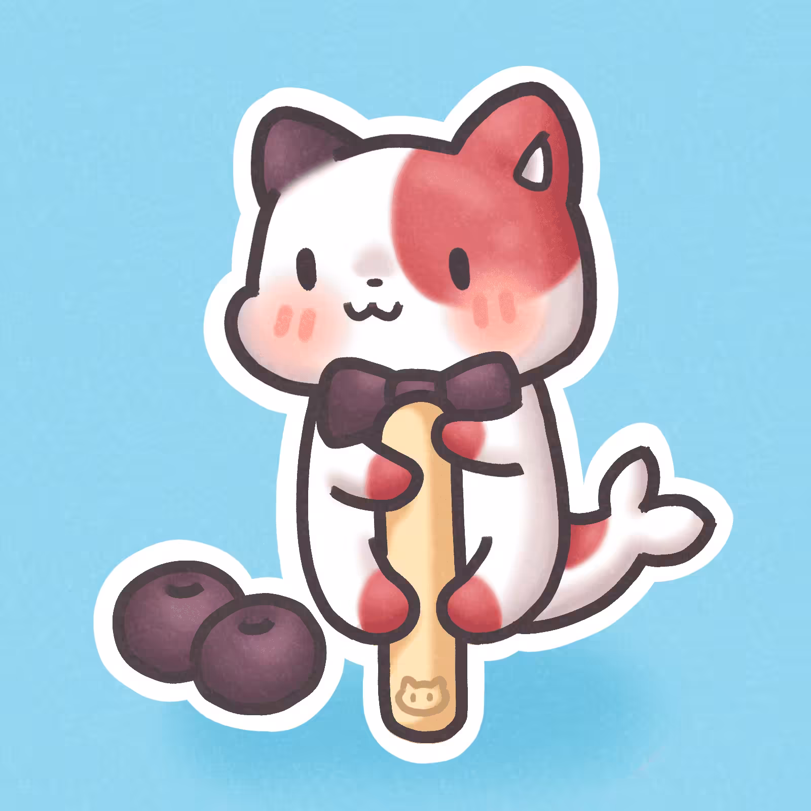 Jaboo white and blueberry popsicle #064