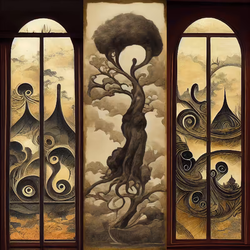 AI Dark Garden #7