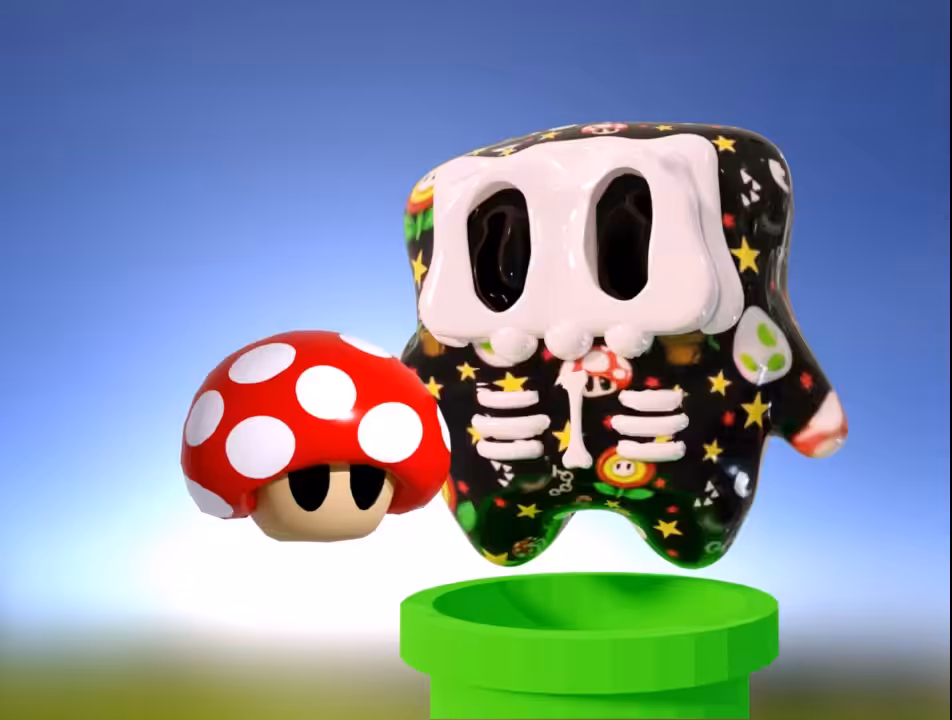 Retro SkullGuy  