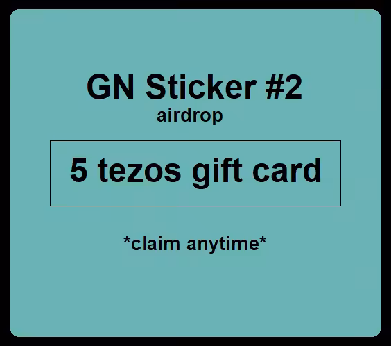 gift card - 5 xtz