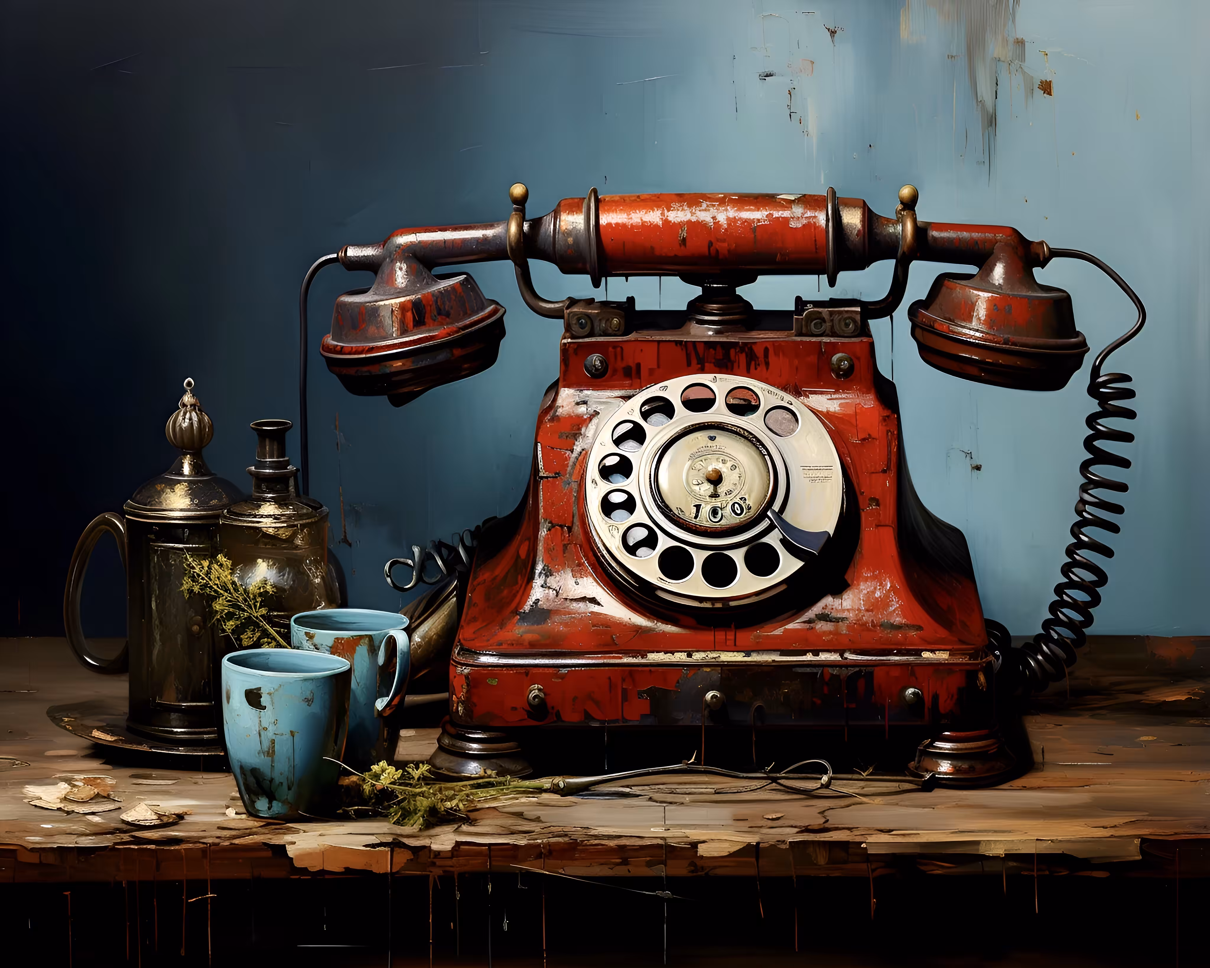 Antique Telephone 