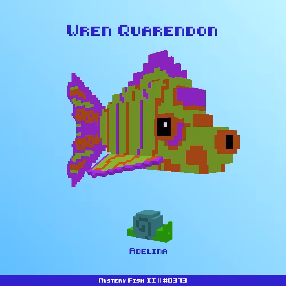 Wren Quarendon :: Mystery Fish 0373/1000