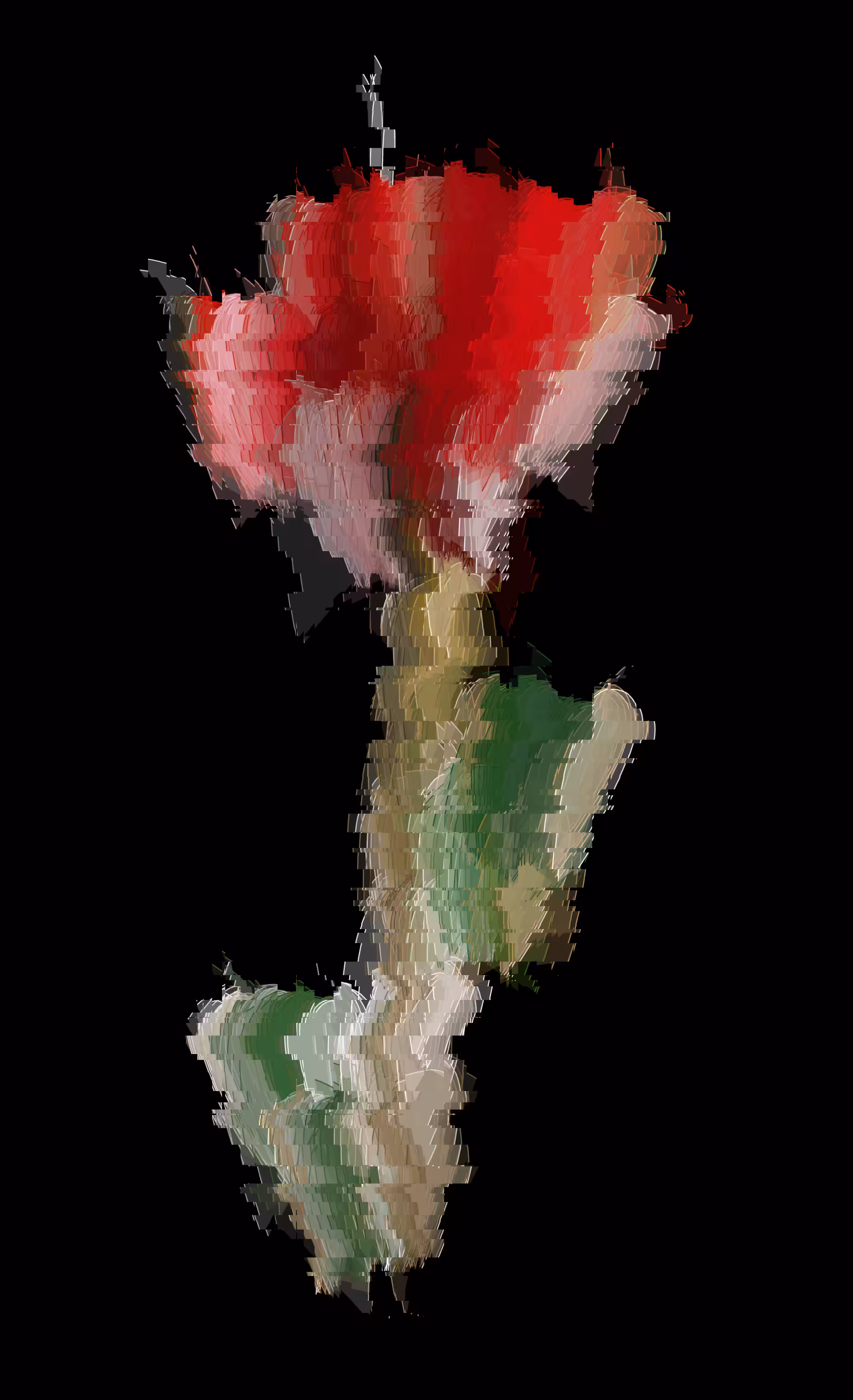 a corrupted rose