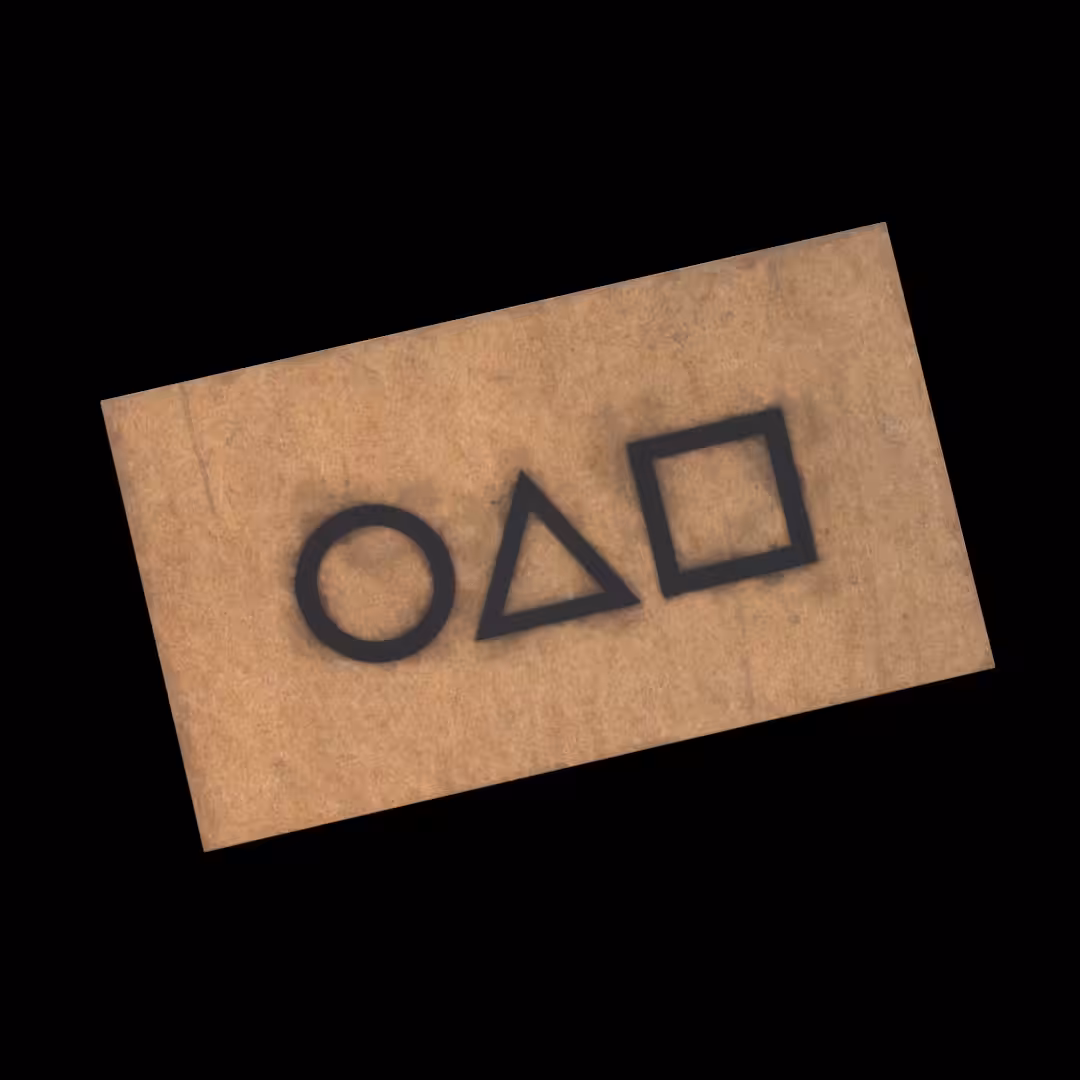 SQUID GAME CALLING CARD