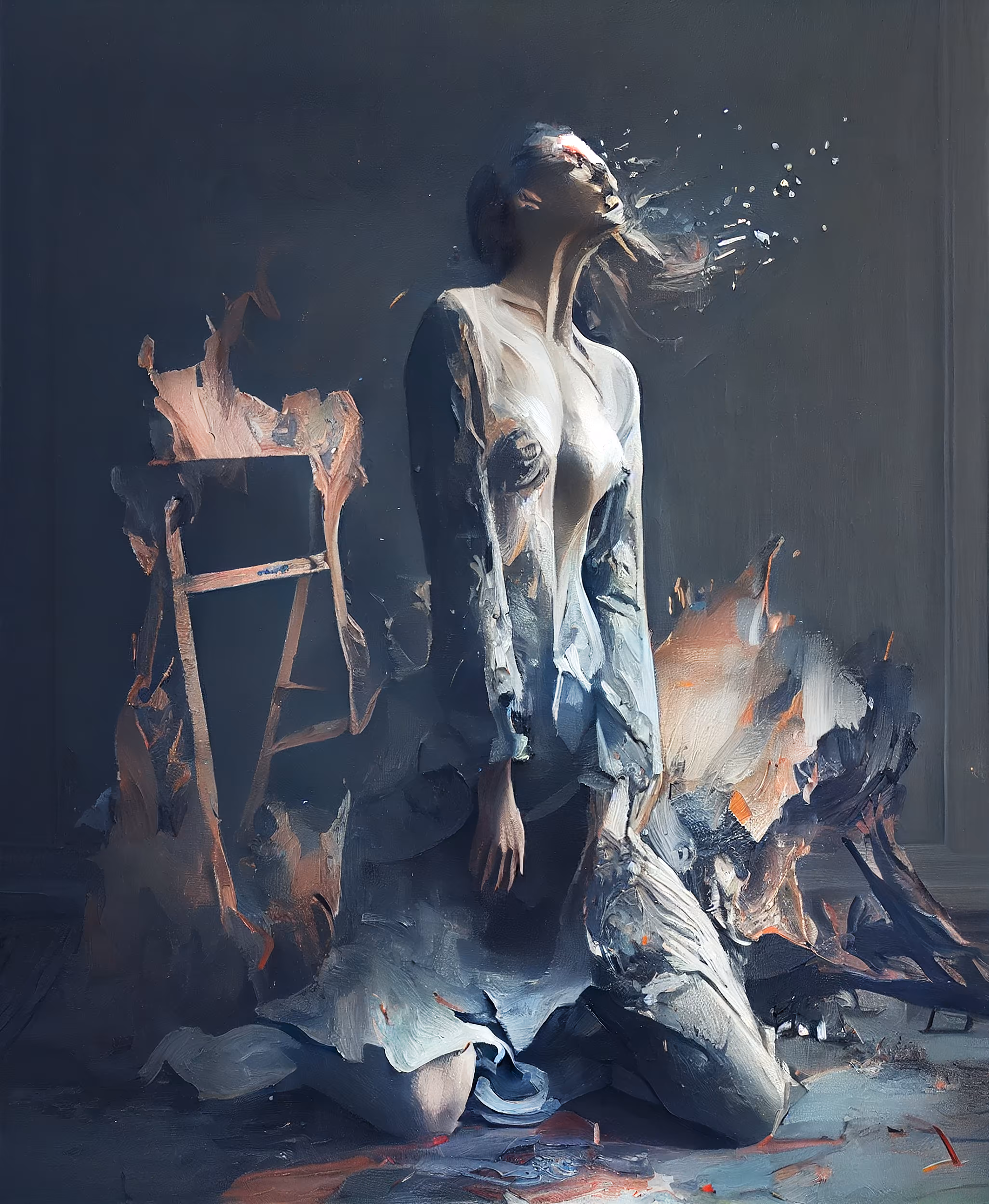 When your painting comes alive