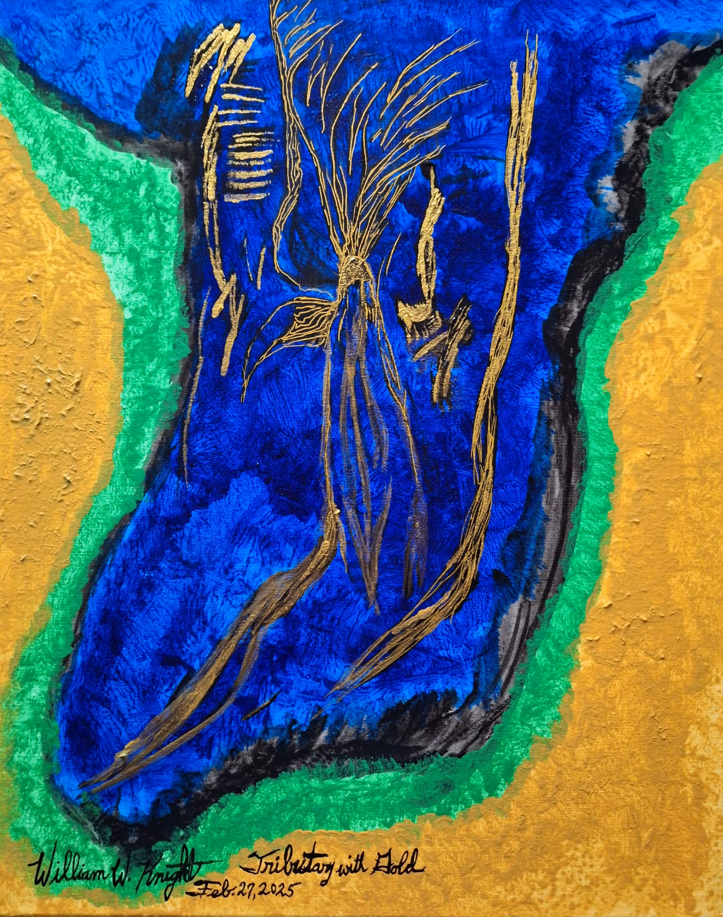 Tributary with Gold