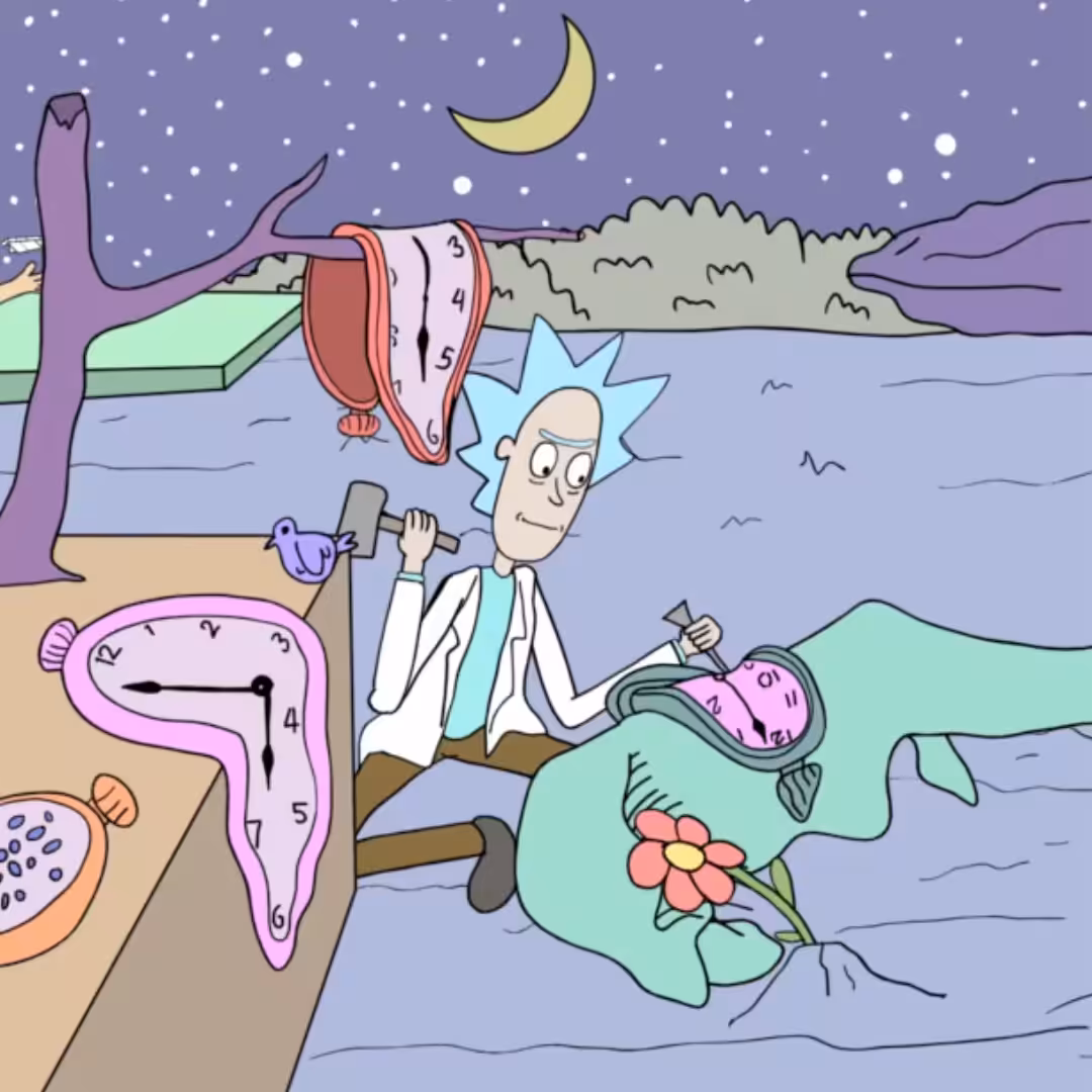 rick & Morty The Persistence of Memory