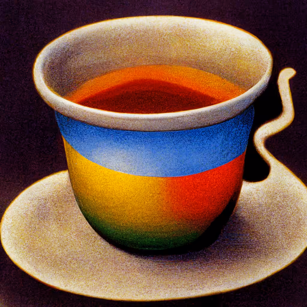 colors on my cup 