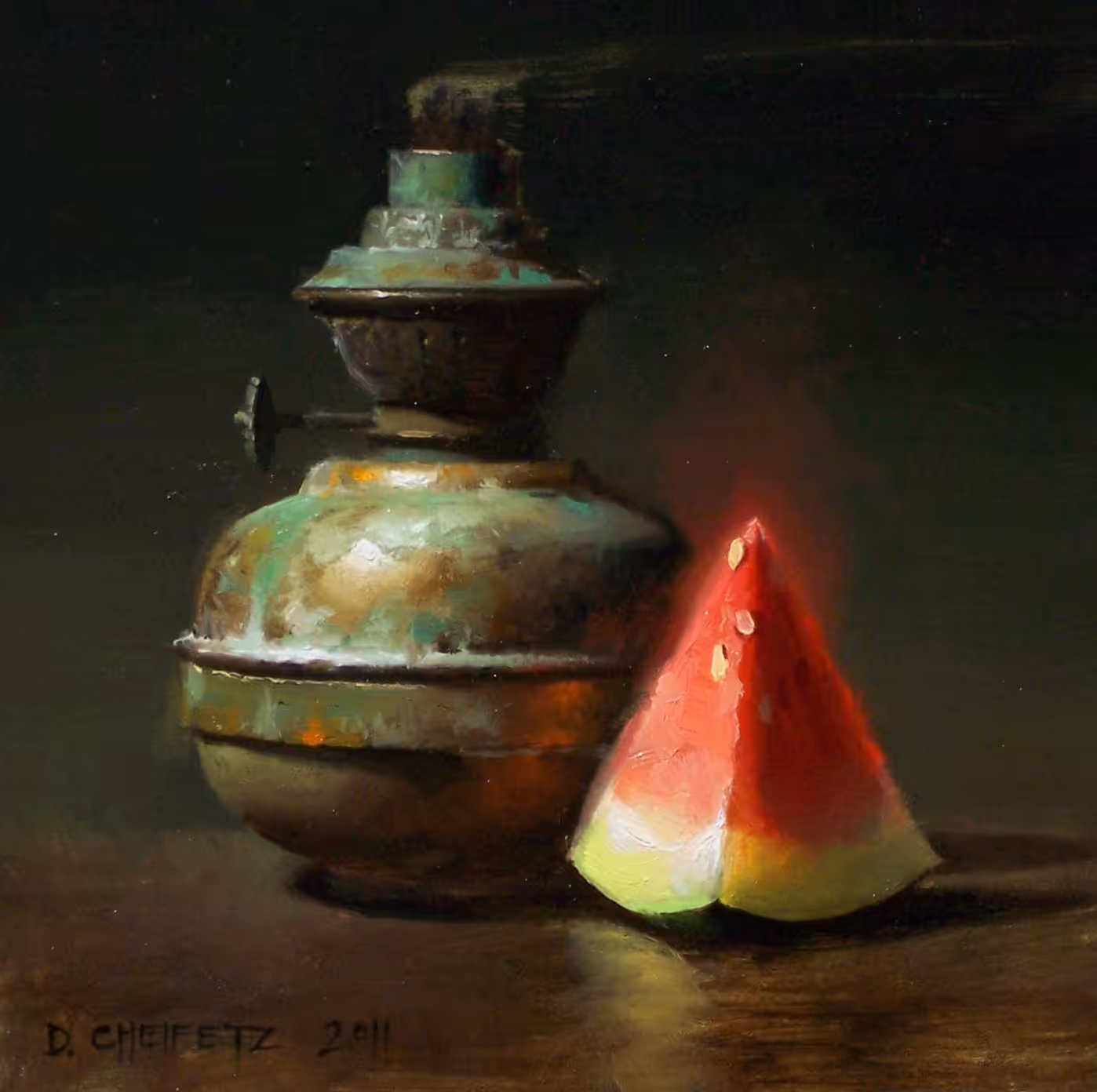 Lamp and Wedge