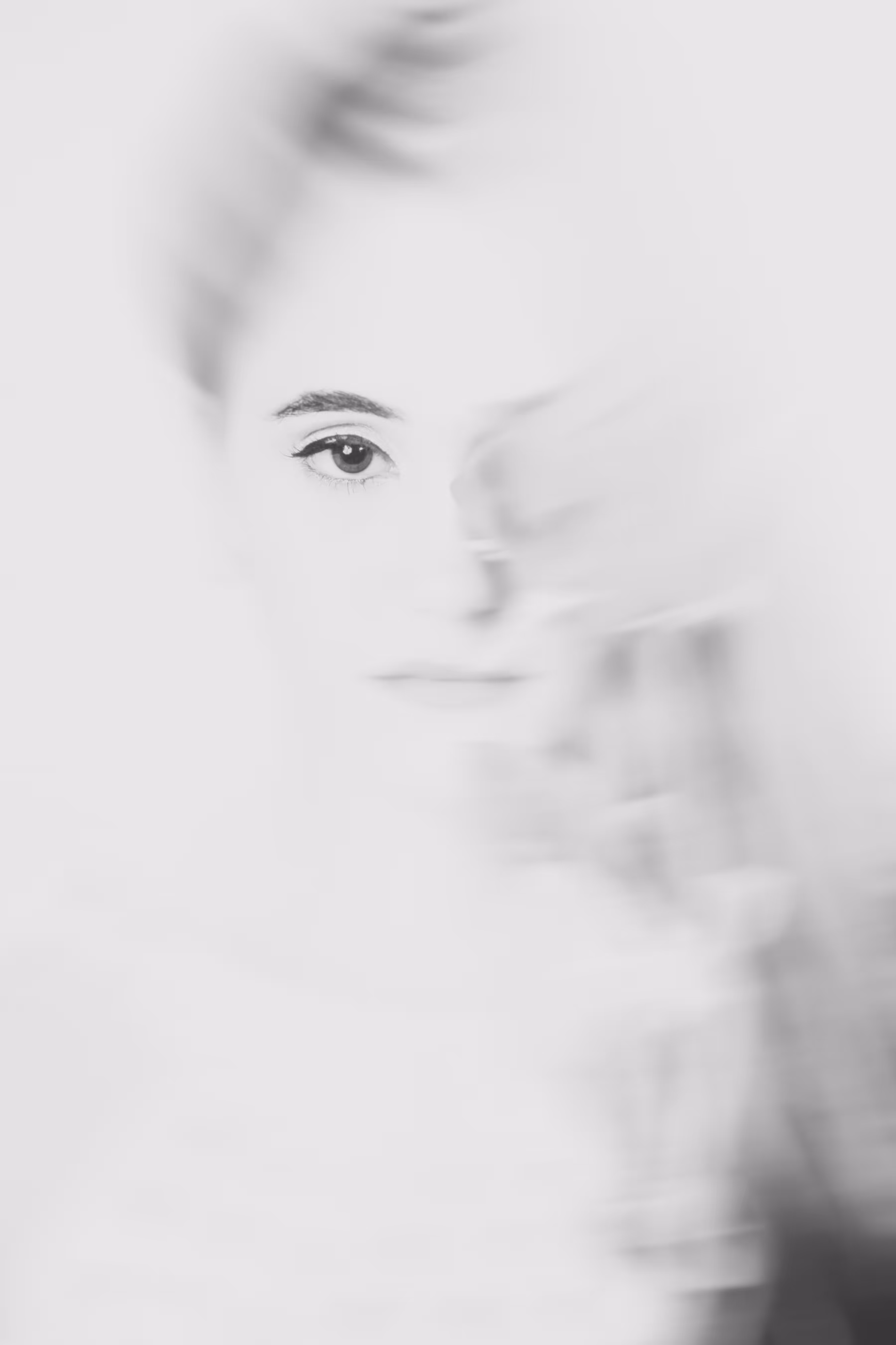 The eye without gaze 