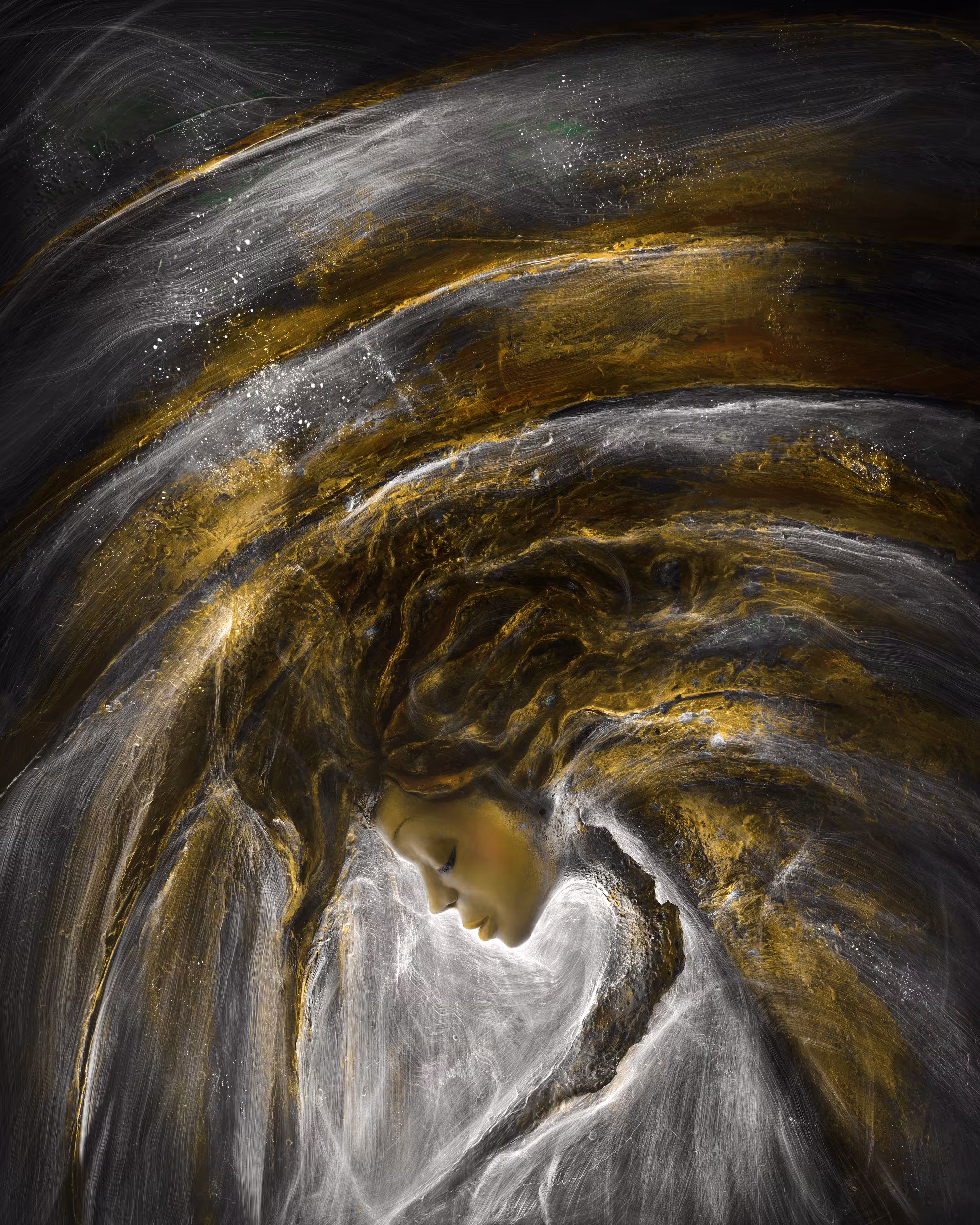 Cosmic Ophelia - Saturn 6 Planet Our Solar System