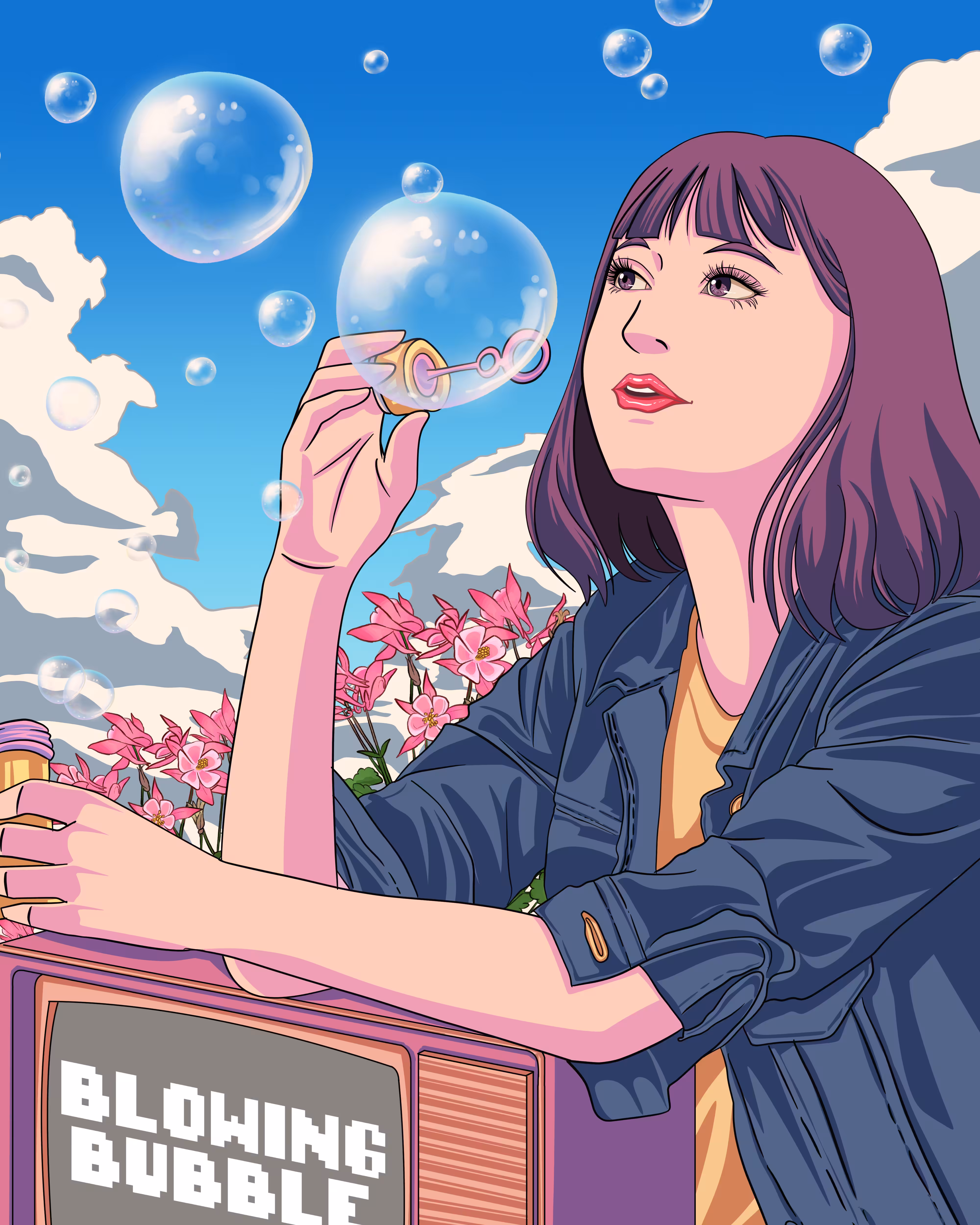 Blowing Bubble