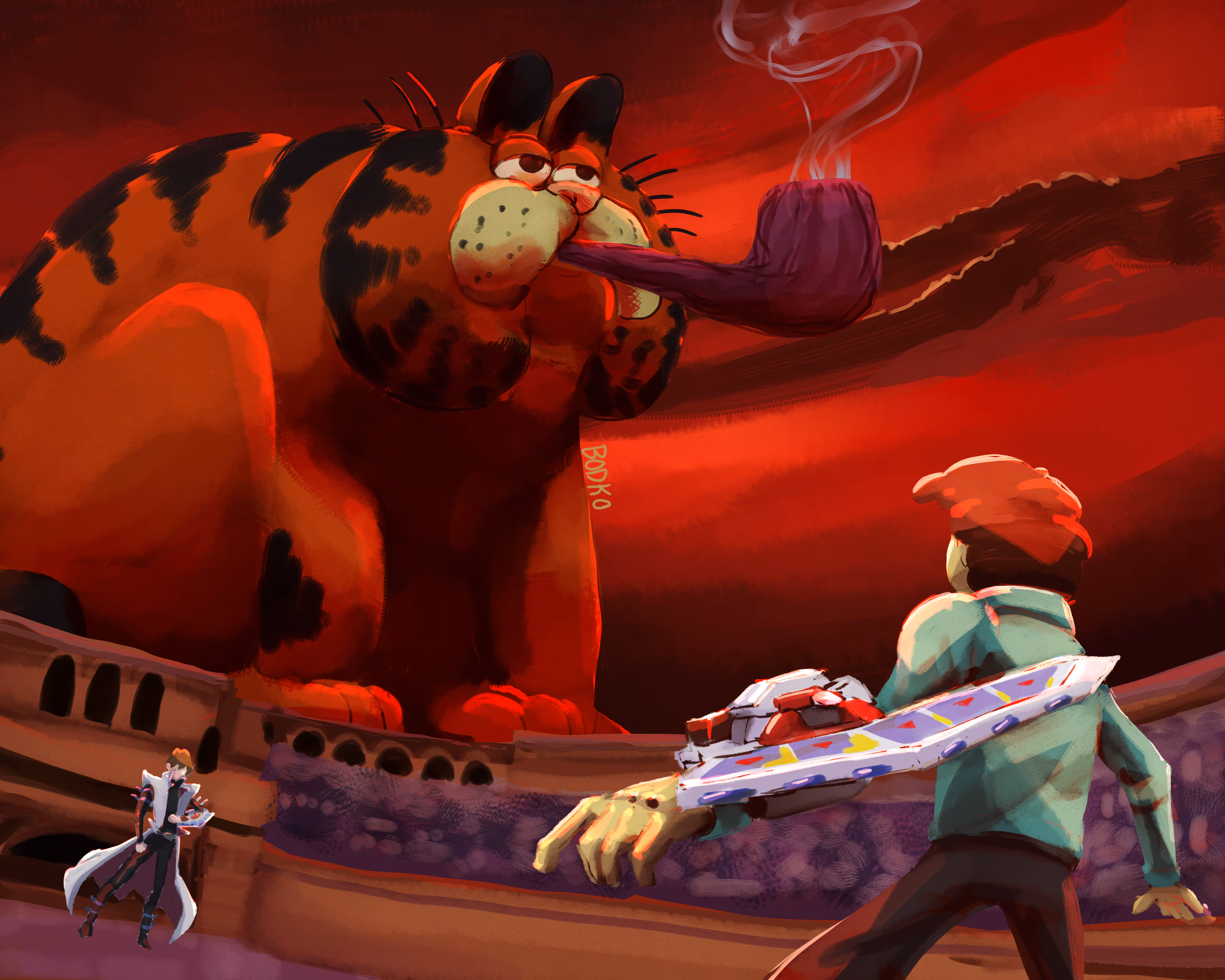 Kaiba Summons Garfield