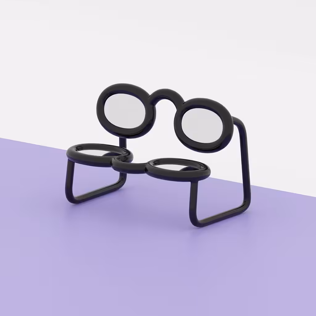 Possible objects — #018 Glasses bench